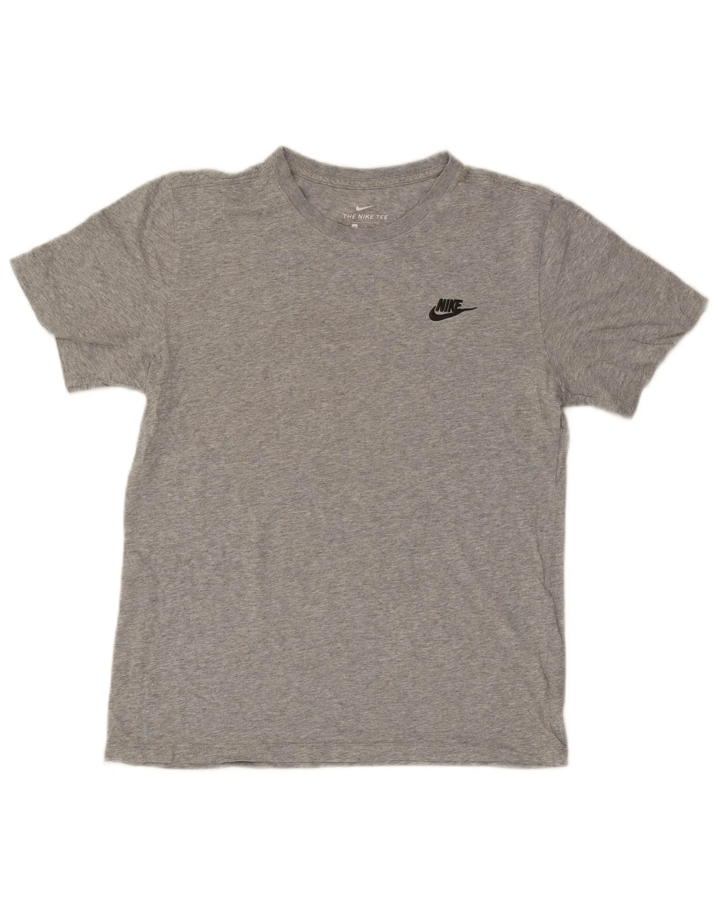 Nike Mens T-Shirt Top Small Grey Flecked Cotton
