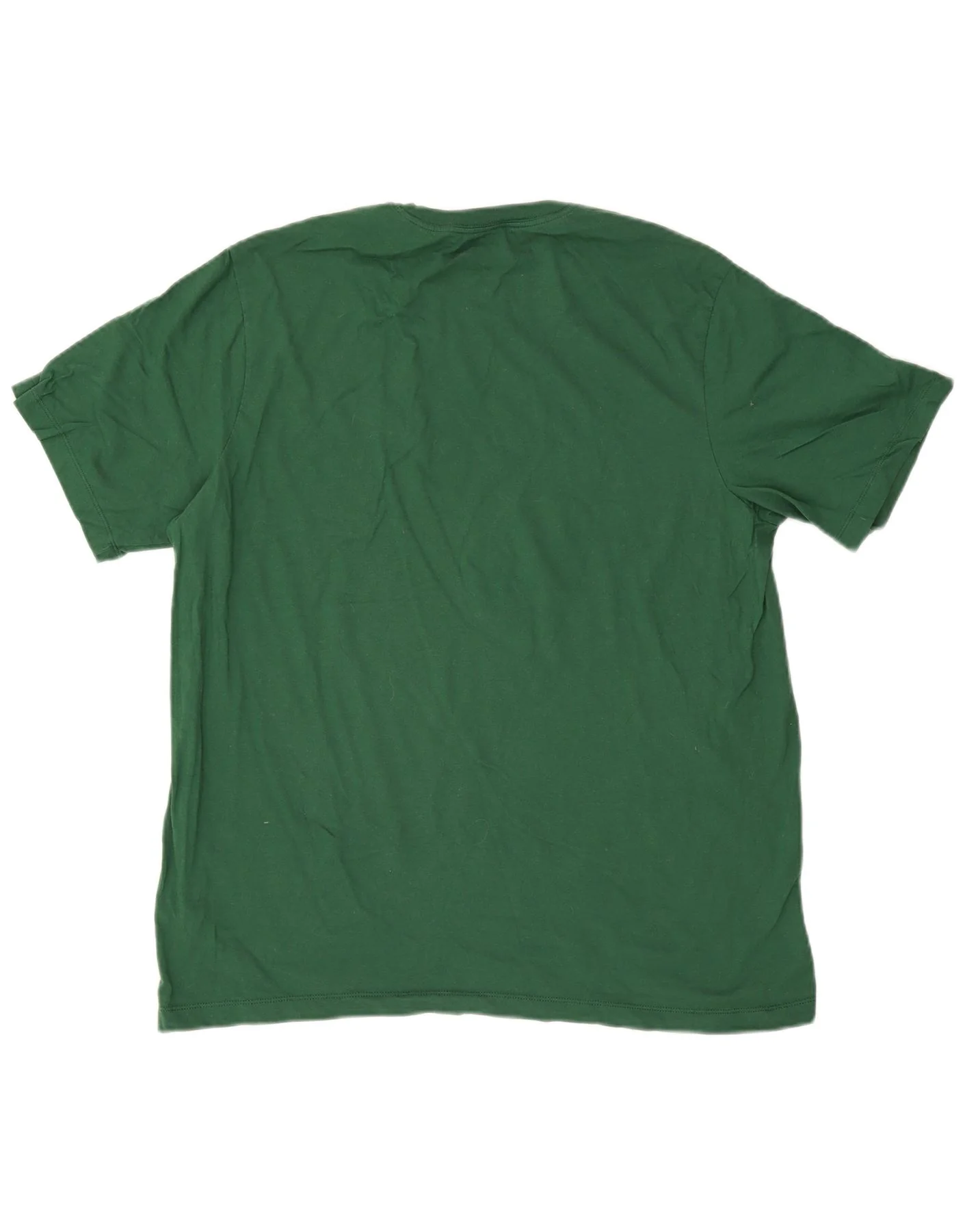 Nike Mens T-Shirt Top XL Green Cotton - Image 2