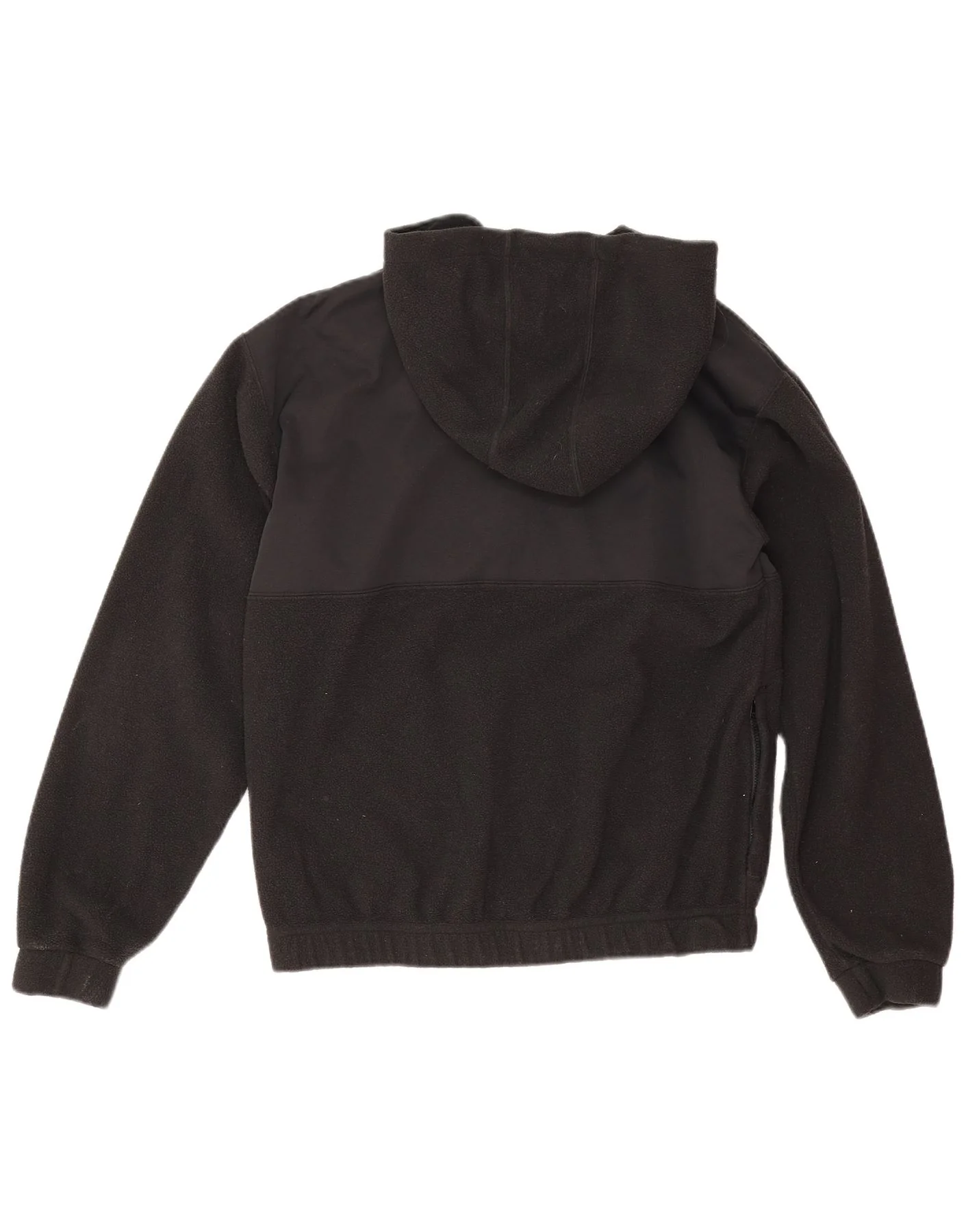 Nike Mens Therma-Fit Hooded Fleece Jumper XS Black Polyester - Image 2