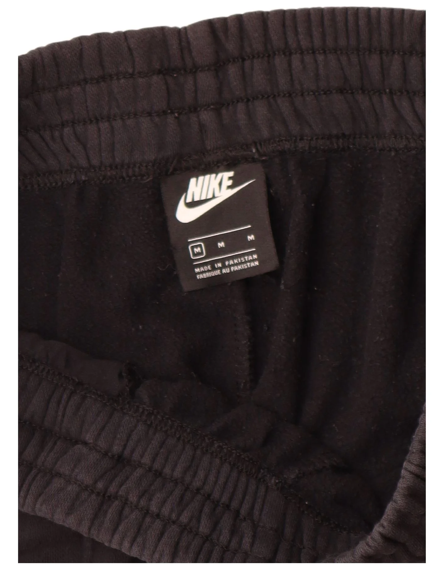 Nike Mens Tracksuit Trousers Joggers Medium Black Cotton - Image 4
