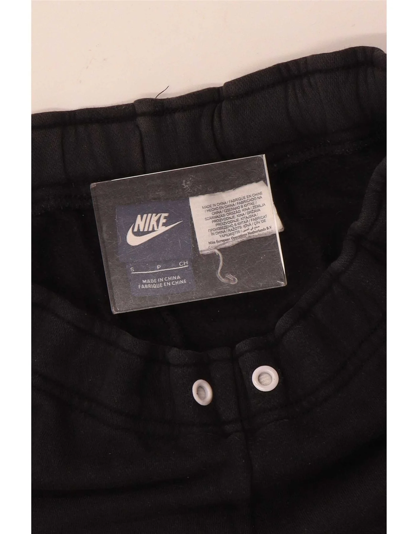 Nike Mens Tracksuit Trousers Joggers Small Black - Image 3
