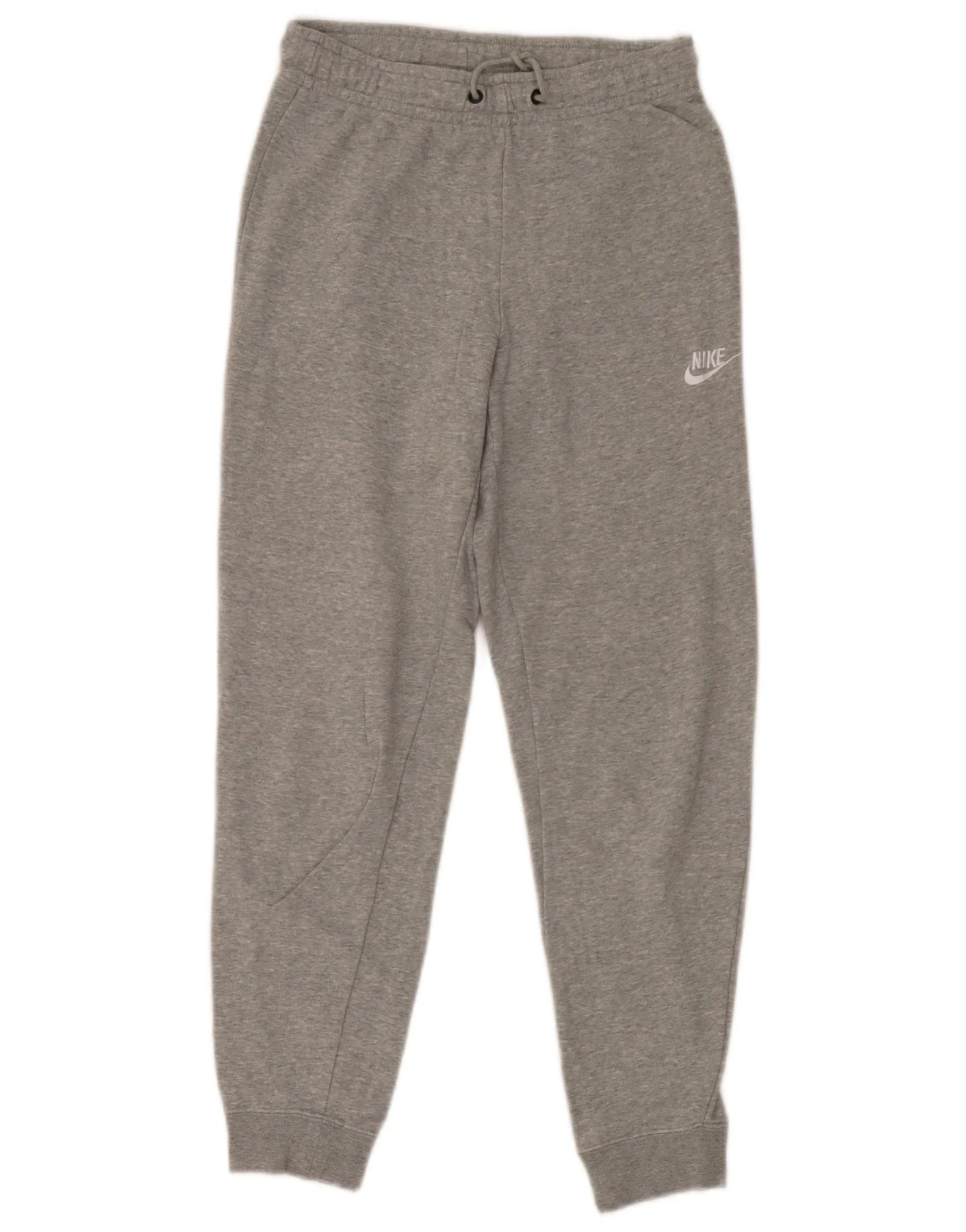 Nike Mens Tracksuit Trousers Joggers Small Grey Flecked Cotton
