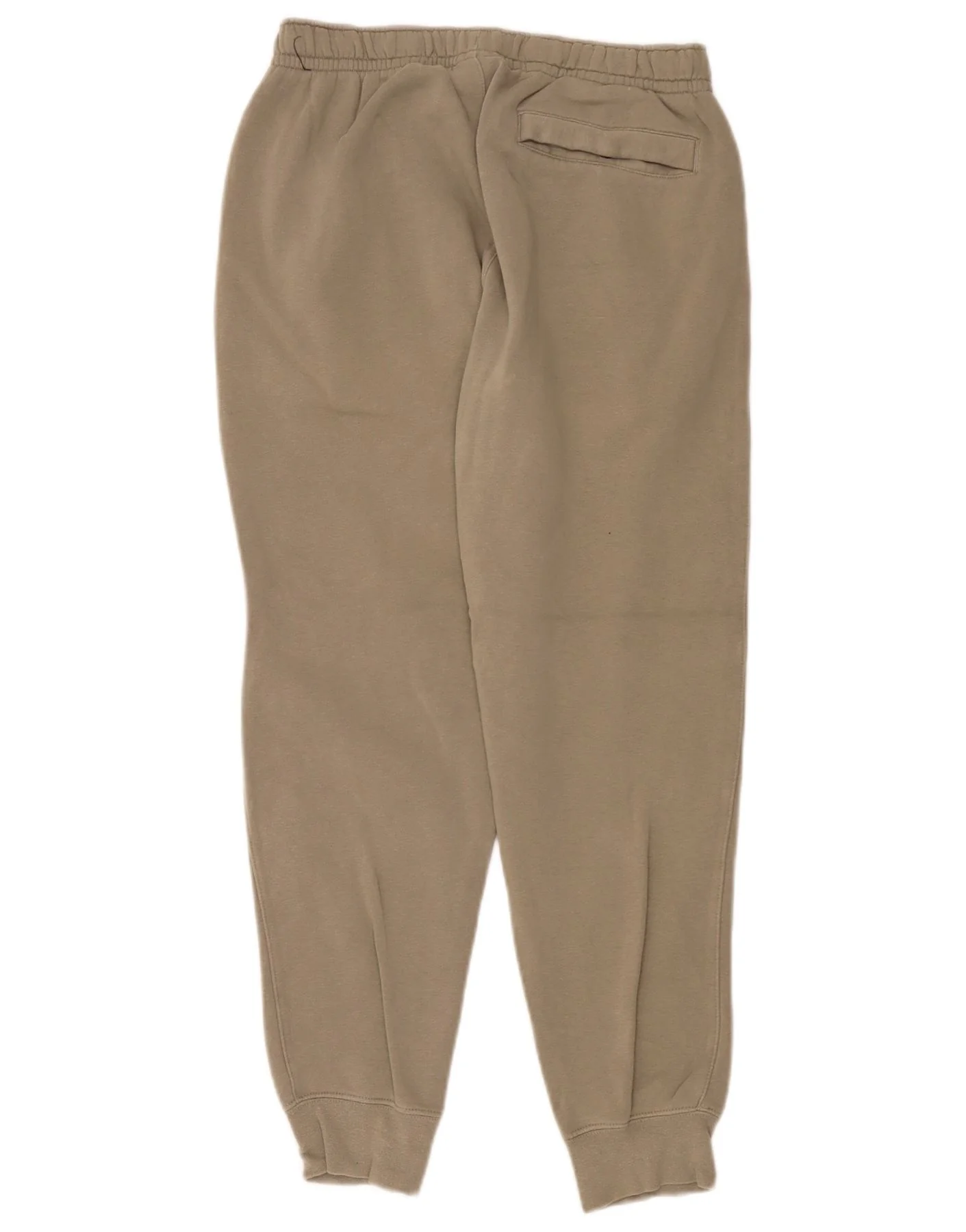 Nike Mens Tracksuit Trousers Joggers Small Khaki Cotton - Image 2