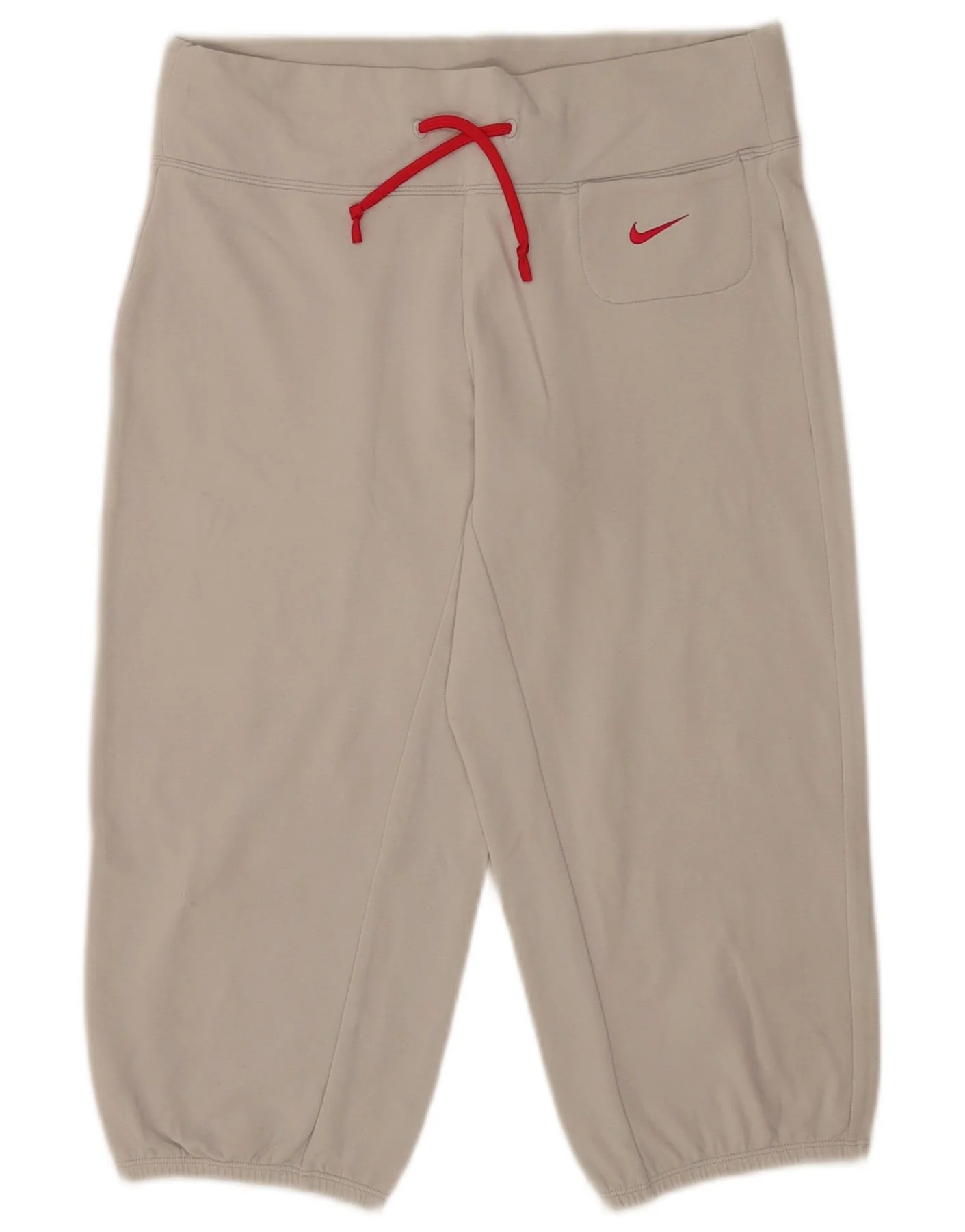 Nike Womens Bermuda Sport Shorts UK 10 Small Grey Sports