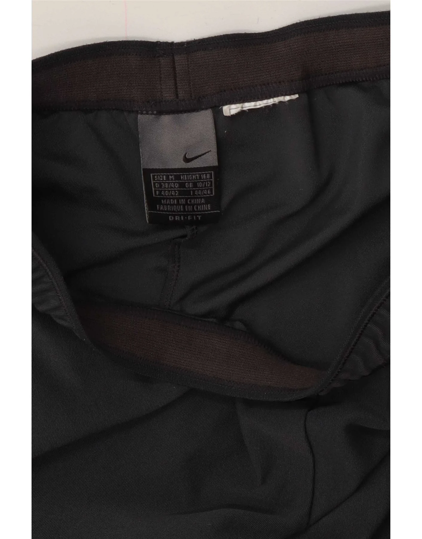 Nike Womens Dri Fit Capri Regular Trousers UK 10/12 Medium Grey - Image 3