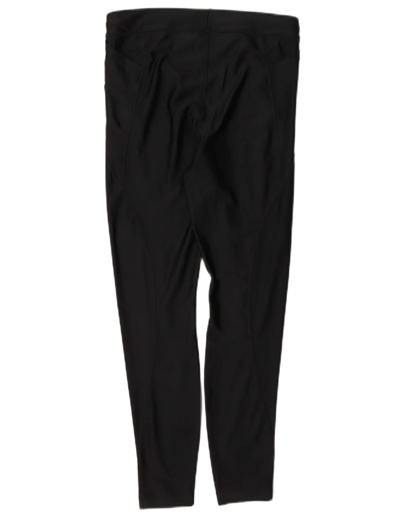 Nike Womens Dri Fit Leggings UK 10 Small Black - Image 2