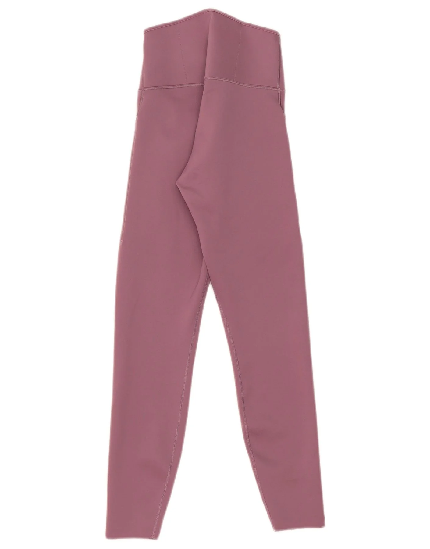 Nike Womens Dri Fit Leggings UK 8 Small Pink Nylon - Image 2