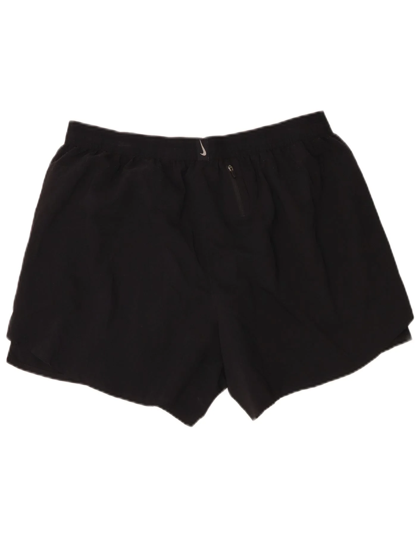 Nike Womens Dri Fit Sport Shorts 2XL Black Polyester - Image 2