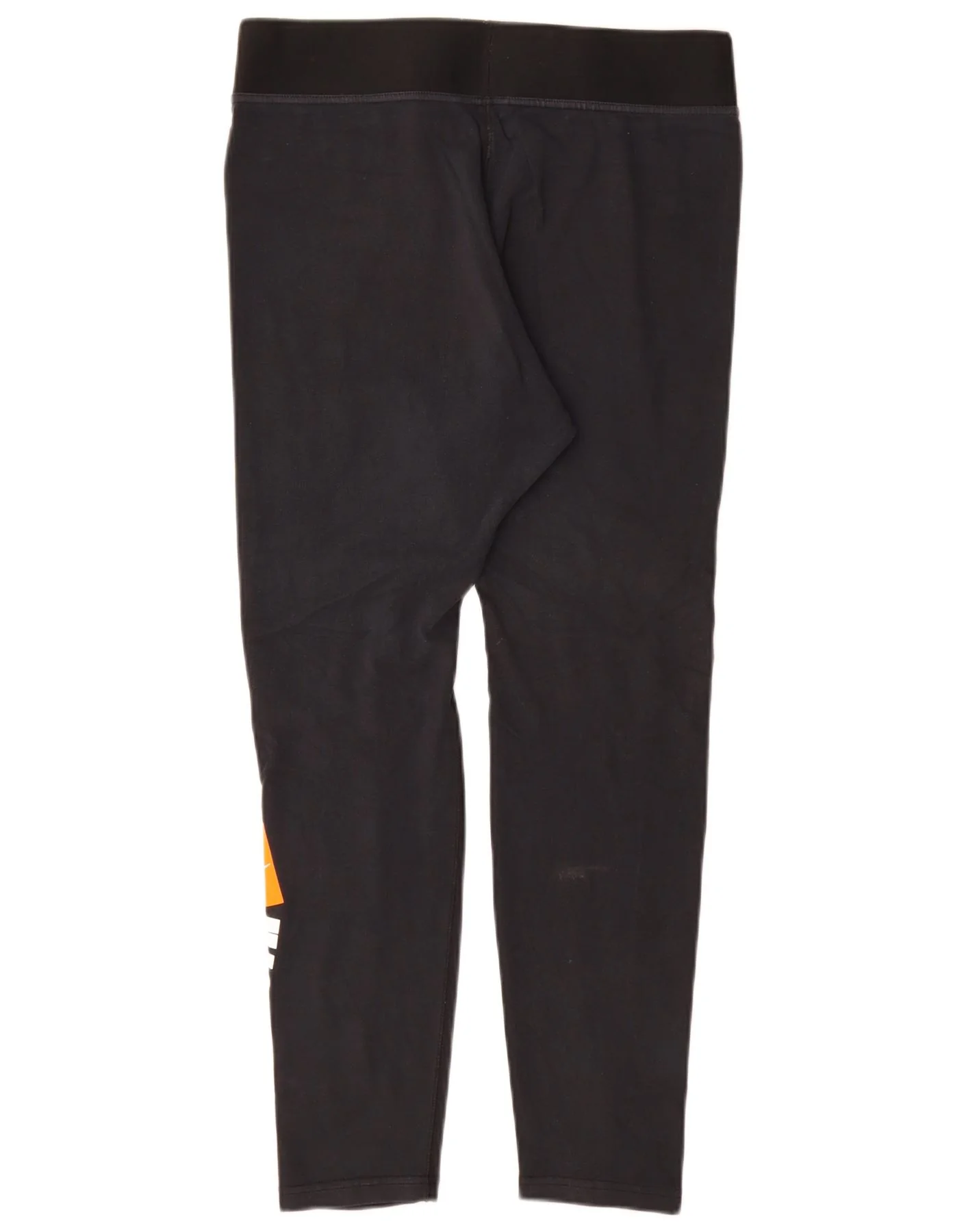 Nike Womens Graphic Leggings UK 16 Large Black - Image 2