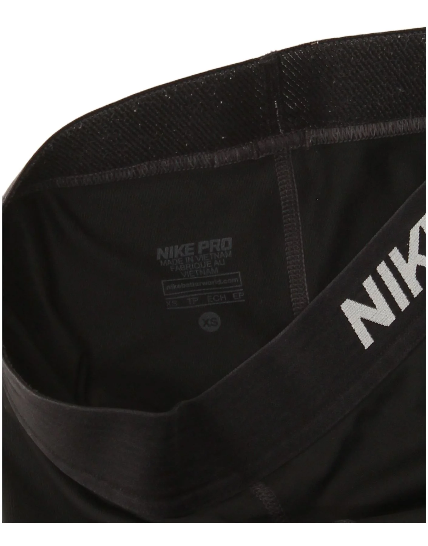 Nike Womens Graphic Leggings UK 4 XS Black - Image 3