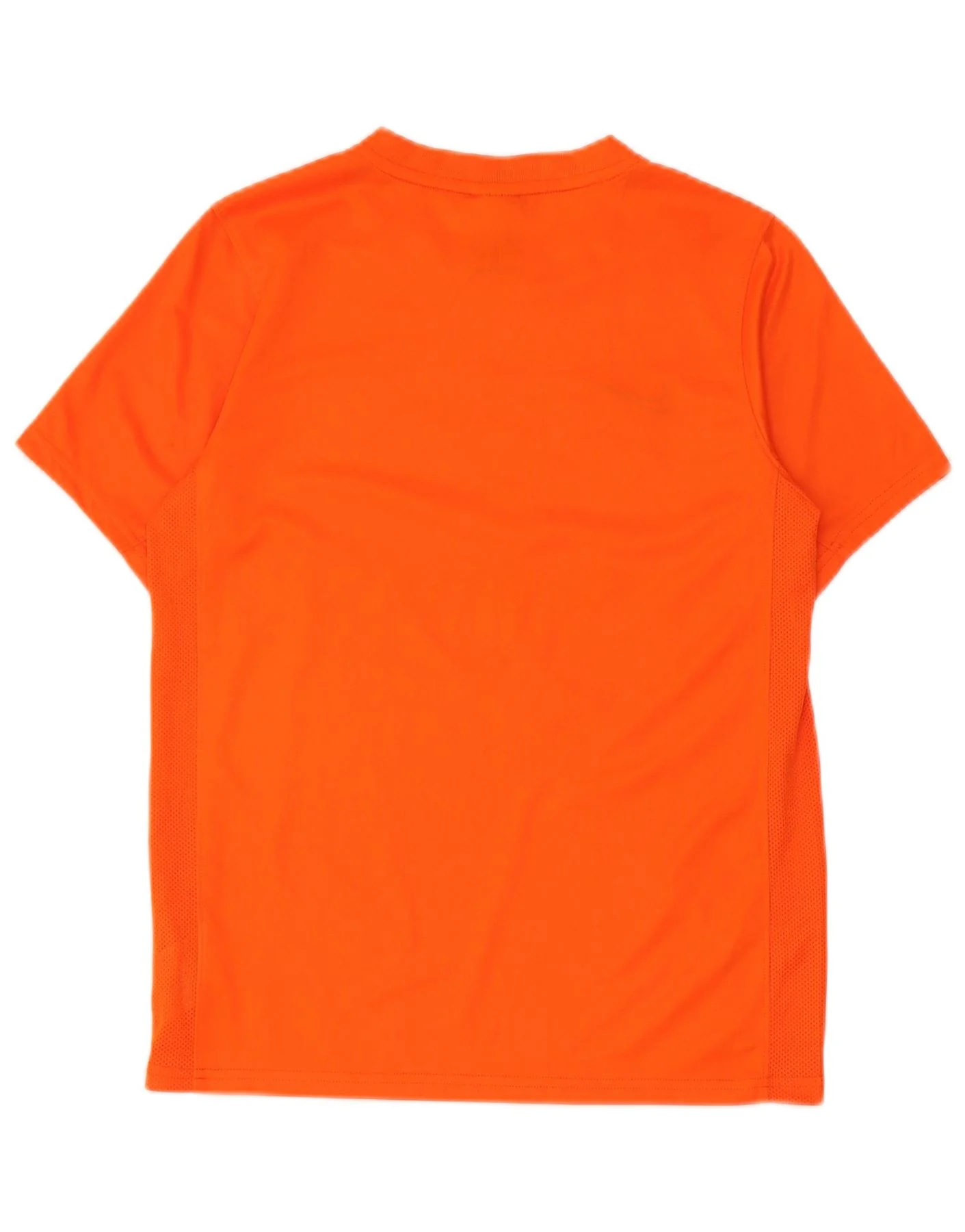 Nike Womens Graphic T-Shirt Top Large Orange Polyester - Image 2