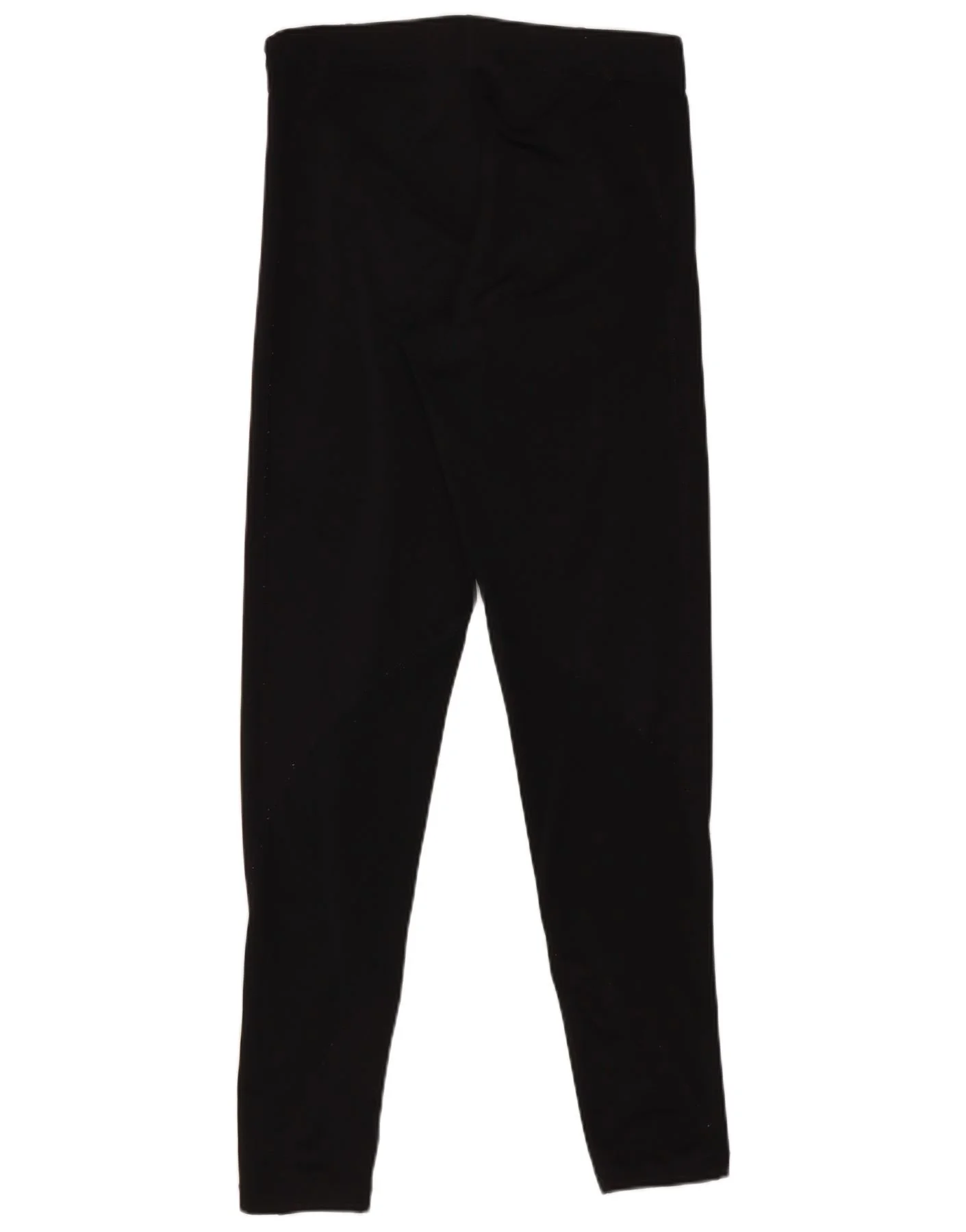 Nike Womens Leggings UK 12 Medium Black Polyester Sports - Image 2