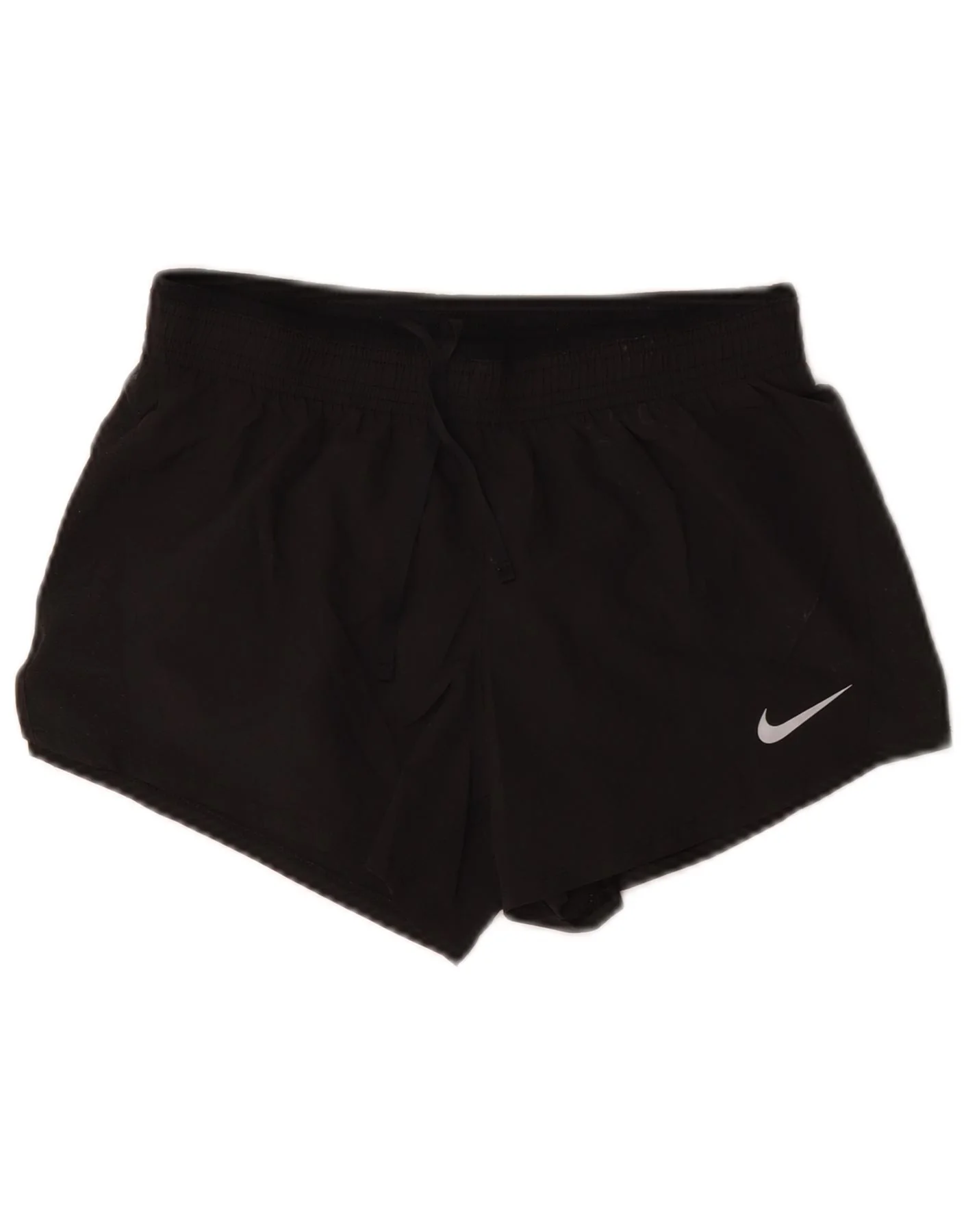 Nike Womens Sport Shorts UK 10 Small Black Polyester Sports