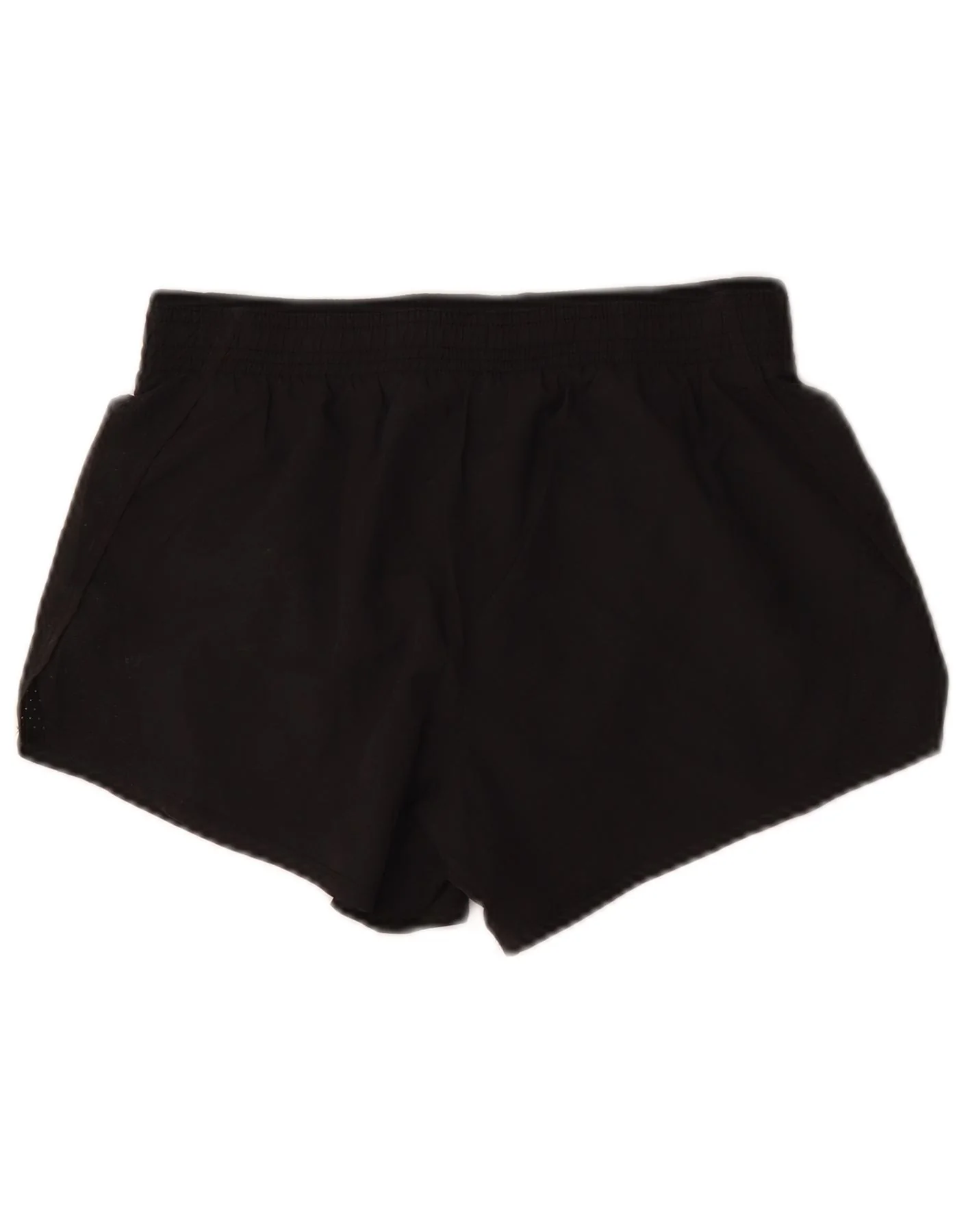 Nike Womens Sport Shorts UK 10 Small Black Polyester Sports - Image 2