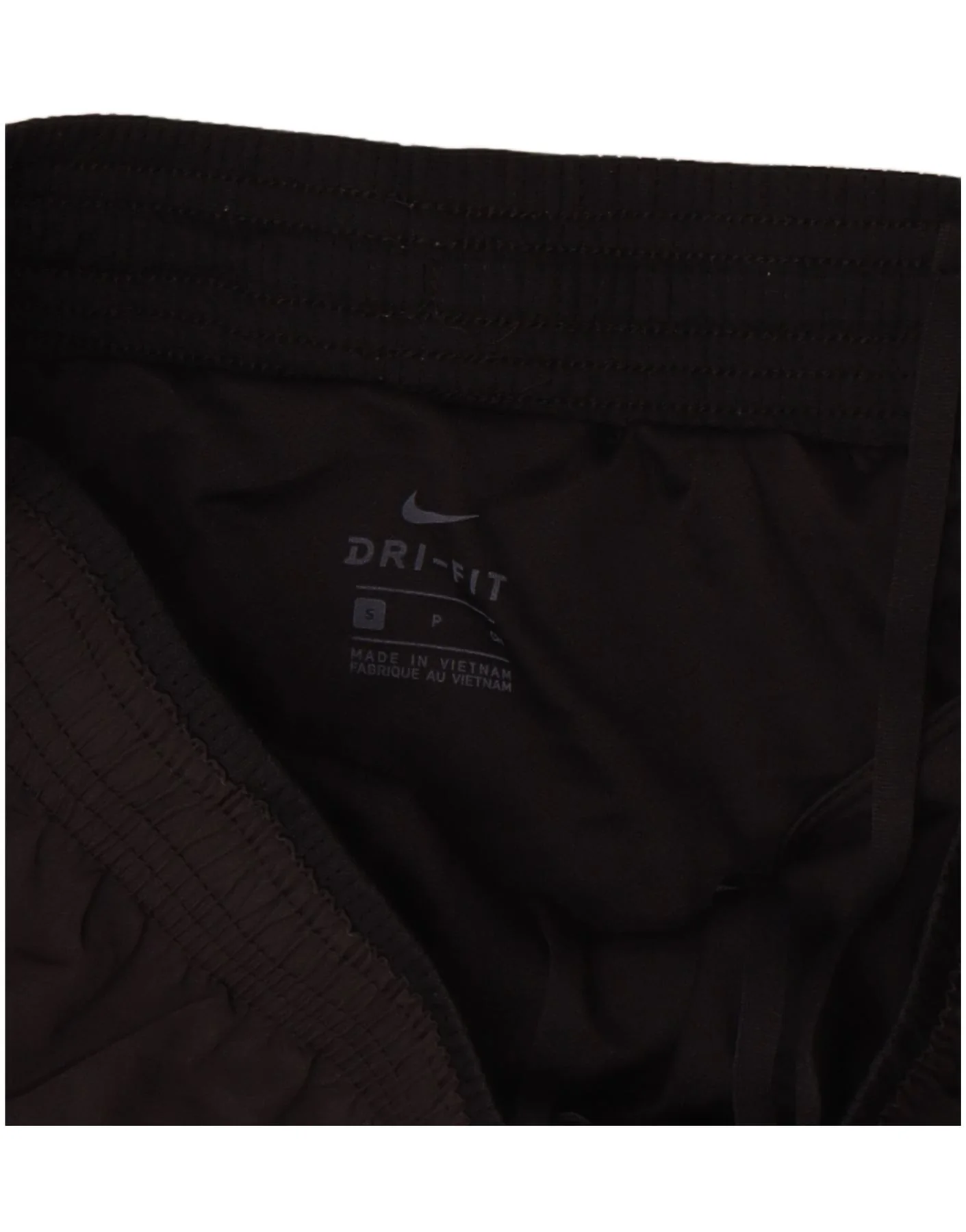 Nike Womens Sport Shorts UK 10 Small Black Polyester Sports - Image 3
