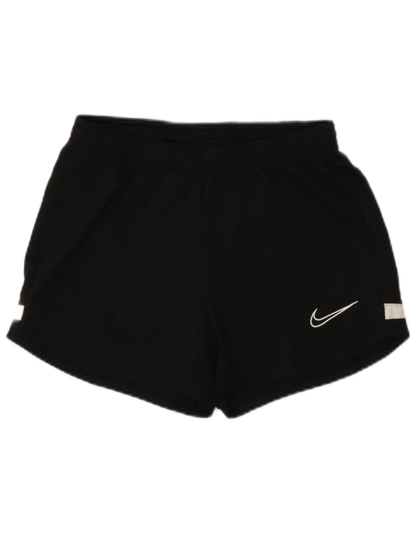 Nike Womens Sport Shorts UK 8 Small Black Colourblock Polyester