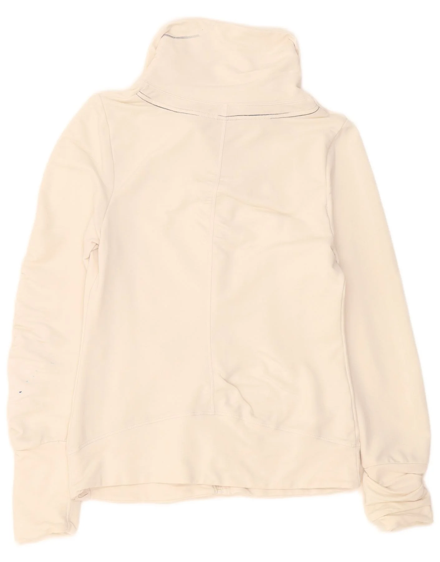 Nike Womens Tracksuit Top Jacket UK 14/16 Large White - Image 2