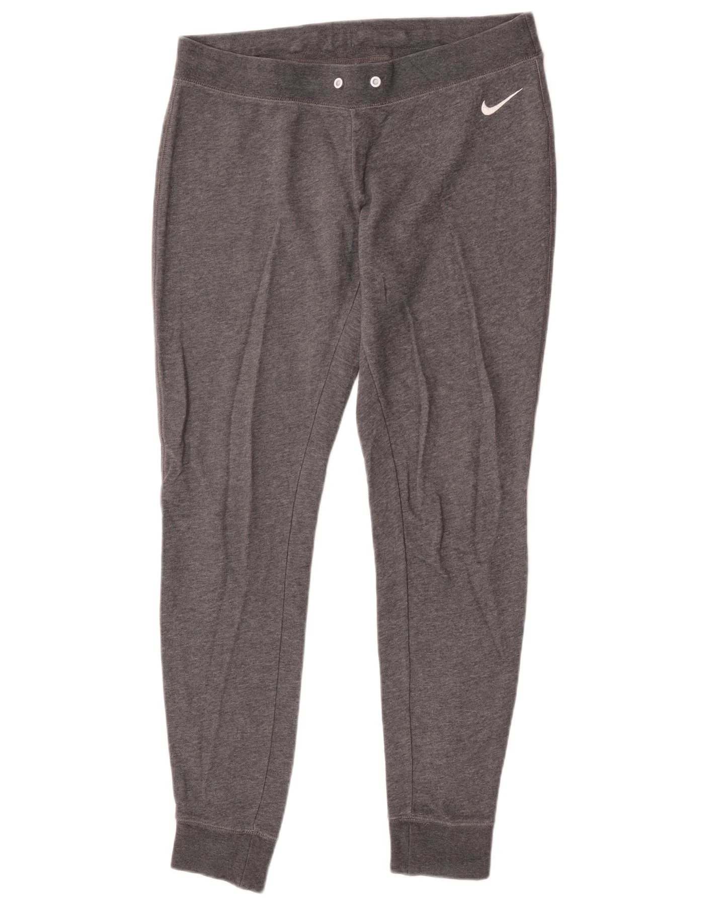 Nike Womens Tracksuit Trousers Joggers UK 18 XL Grey Cotton