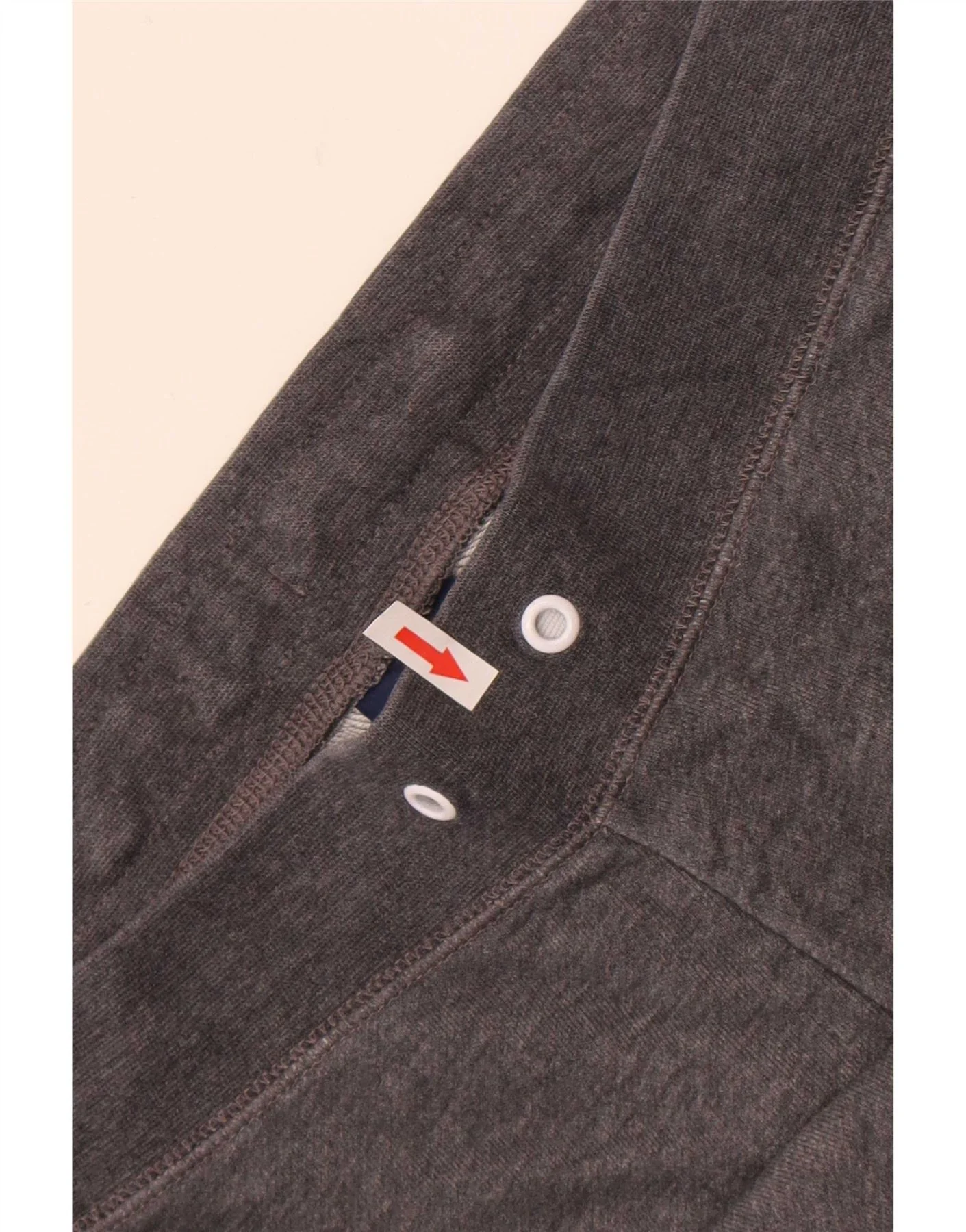 Nike Womens Tracksuit Trousers Joggers UK 18 XL Grey Cotton - Image 3