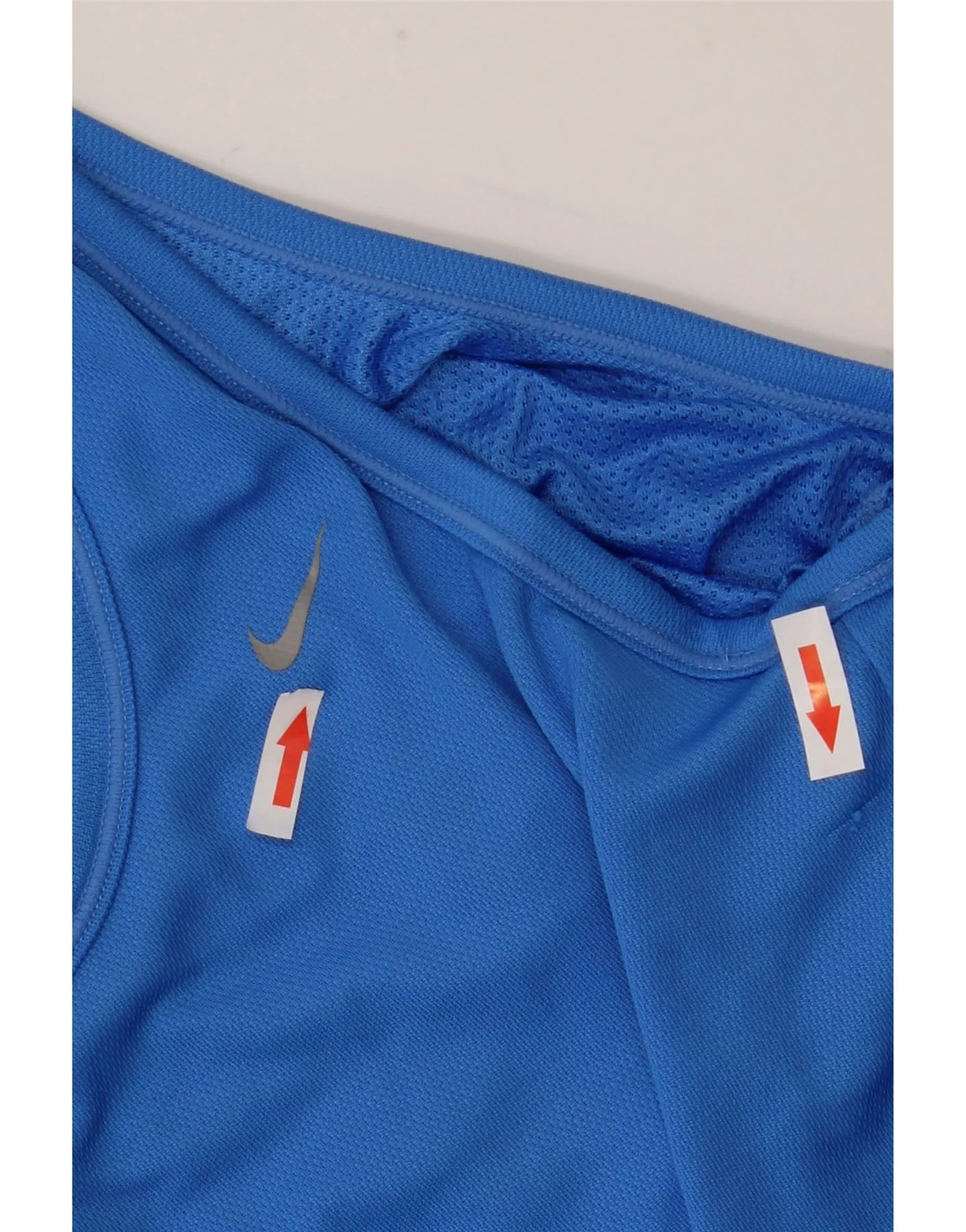 Nike Womens Vest Top UK 8 Small Blue Polyester - Image 3