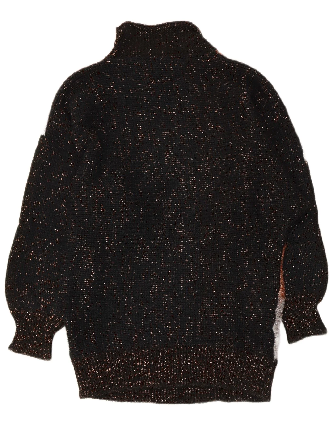 Niki Line Womens Roll Neck Jumper Sweater UK 16 Large Multicoloured - Image 2