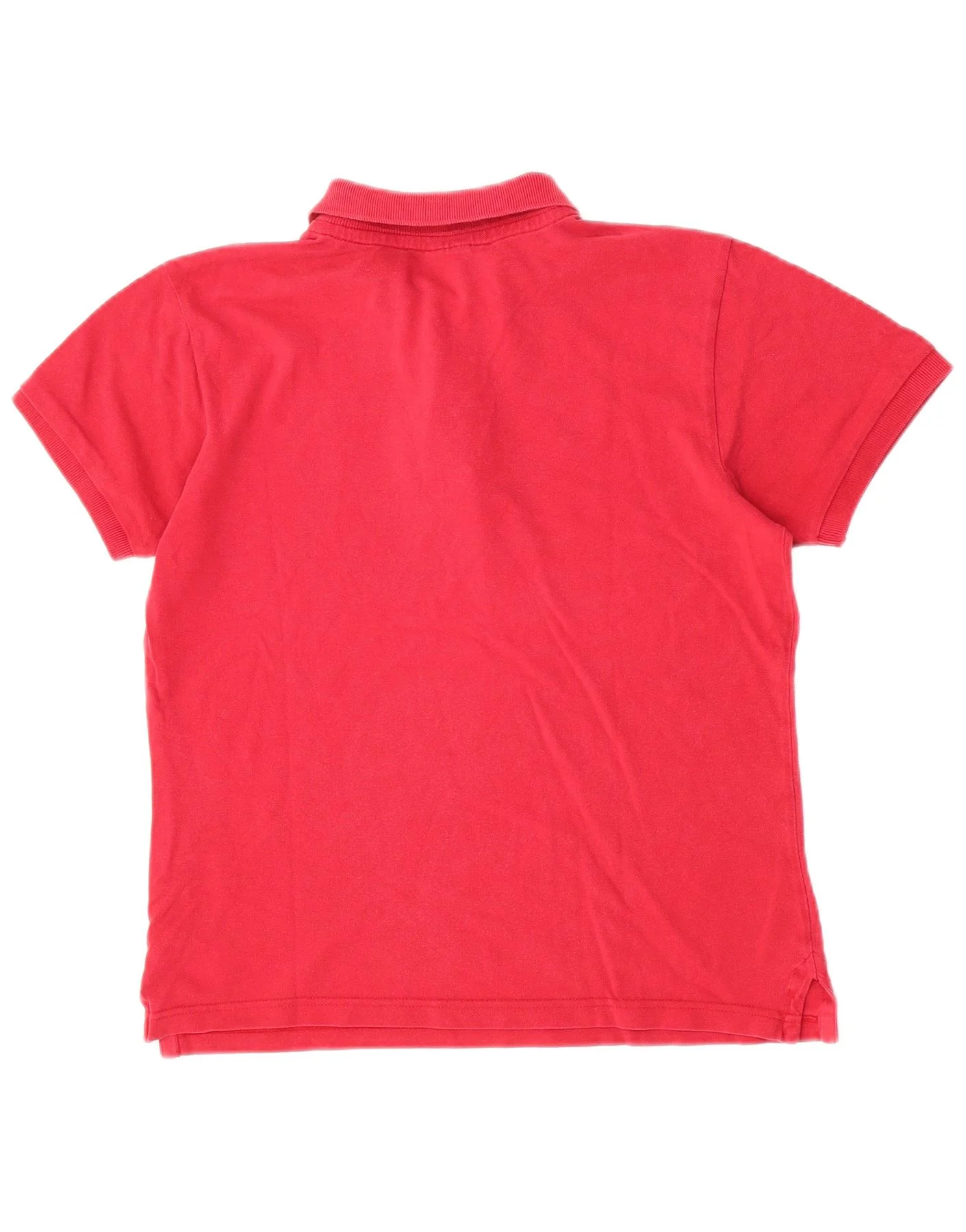 North Sails Mens Polo Shirt Medium Red Cotton - Image 2