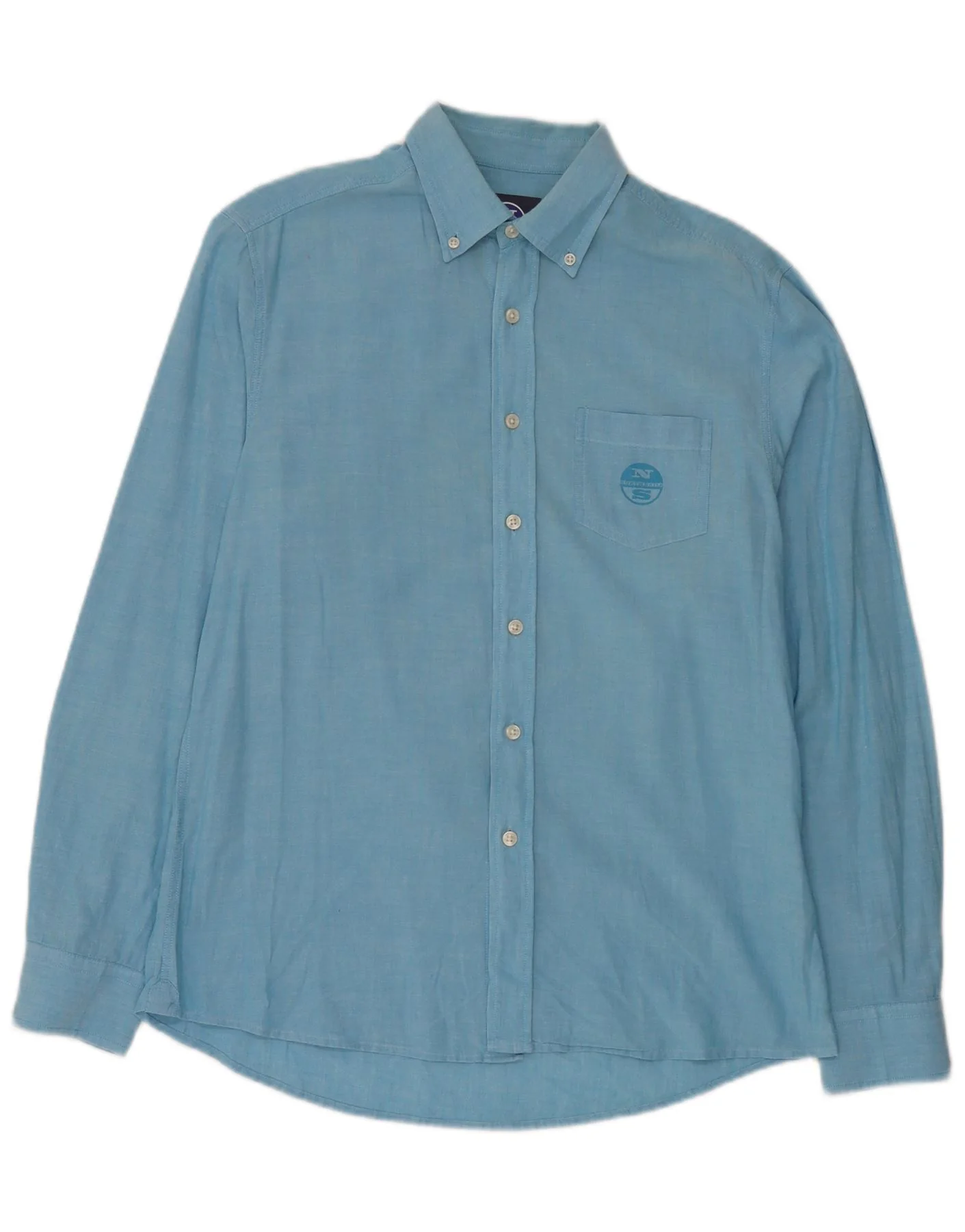 North Sails Mens Shirt Large Blue