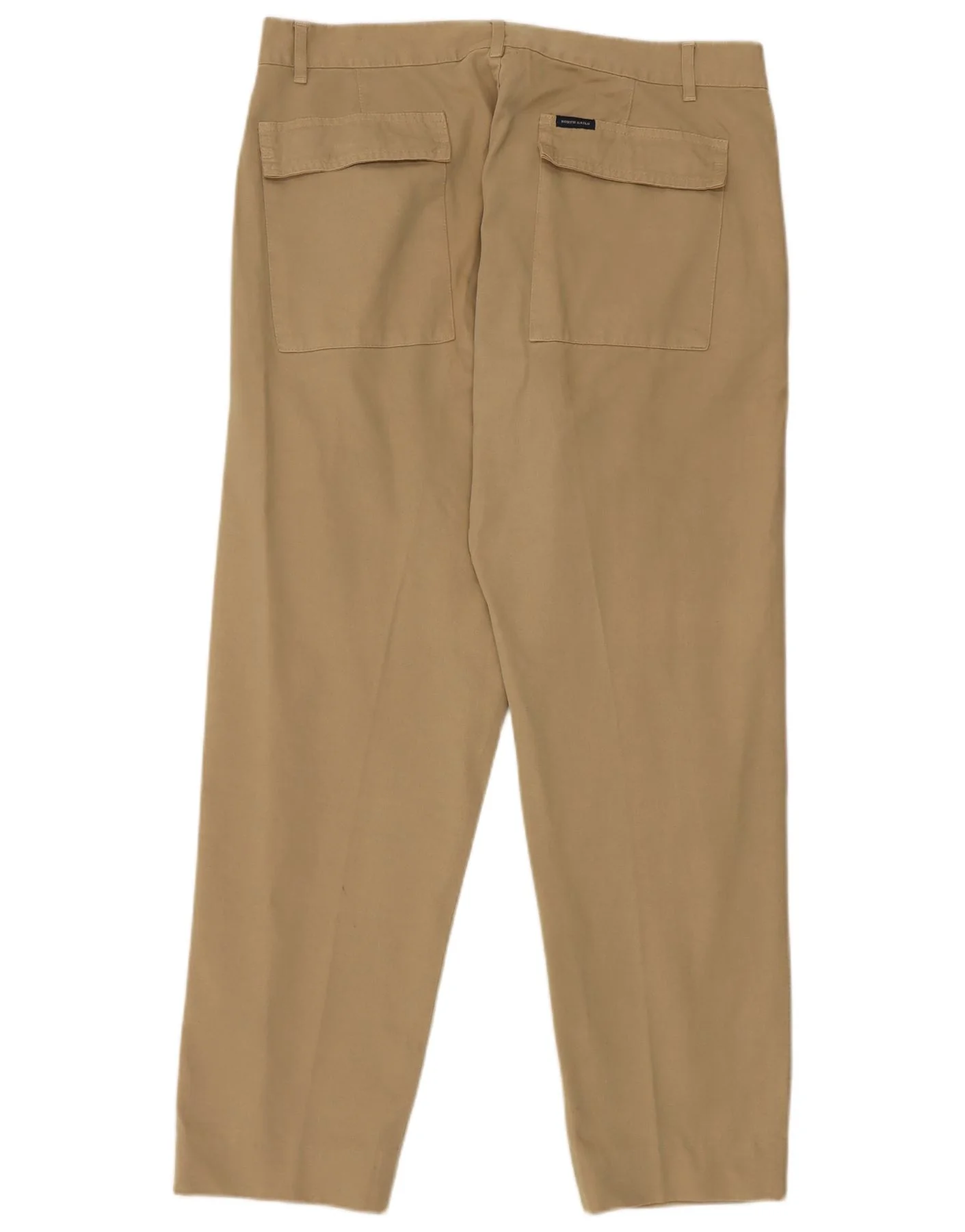 North Sails Womens Straight Chino Trousers IT 54 2XL W38 L30 Beige Cotton - Image 2
