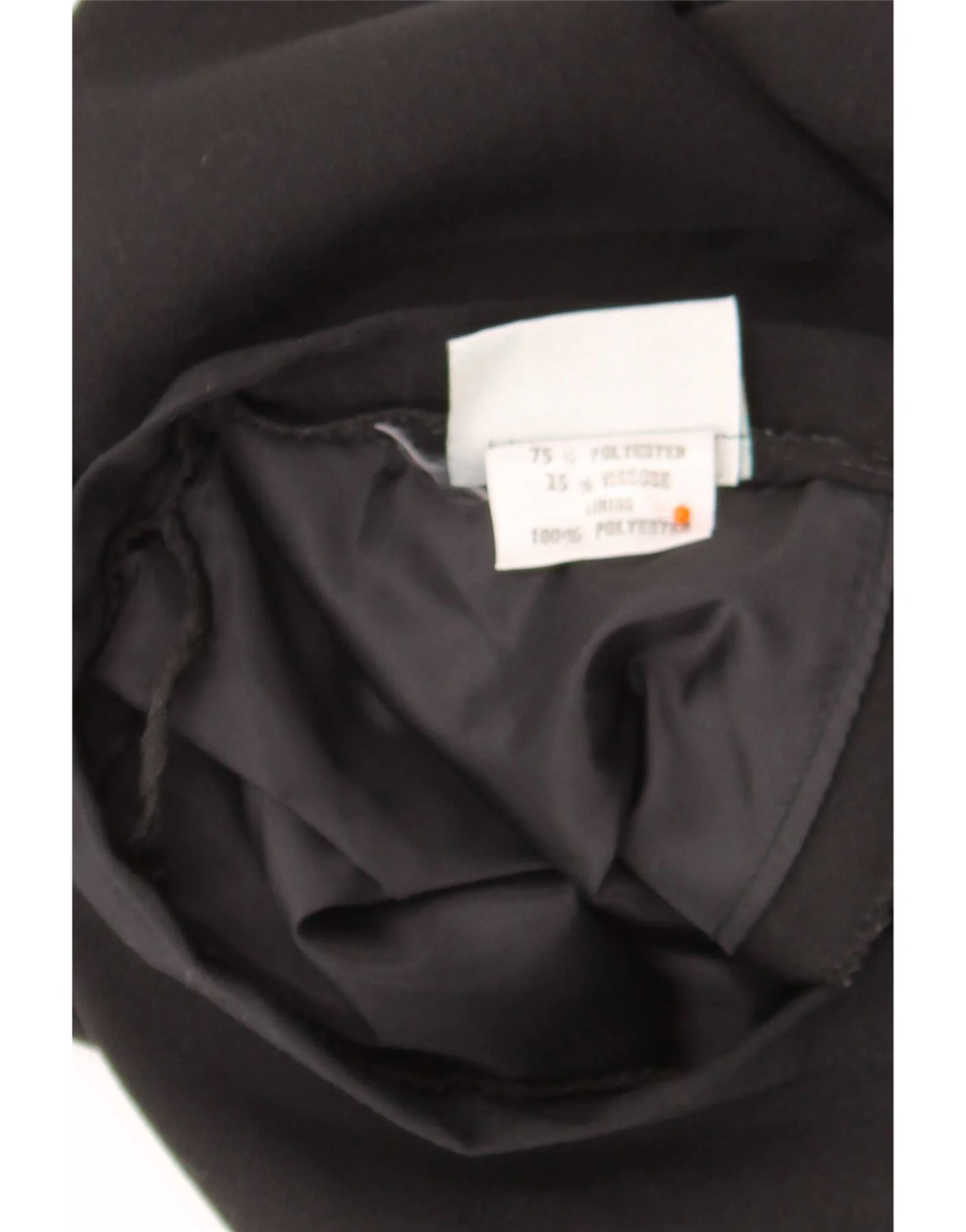 Notice Womens High Waist Pencil Skirt UK 10 Small W22 Black Polyester - Image 3