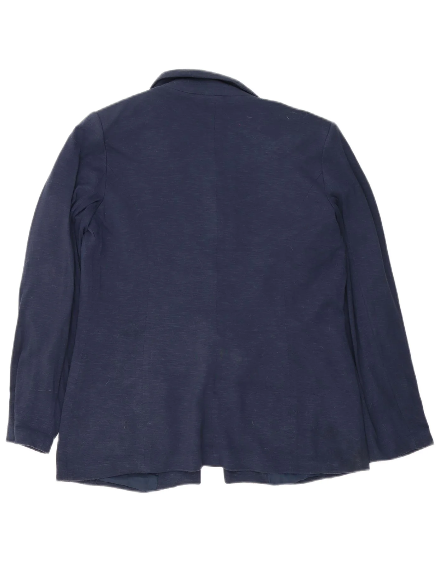 Oasis Womens Oversized 1 Button Blazer Jacket UK 12 Medium Navy Blue - Image 2