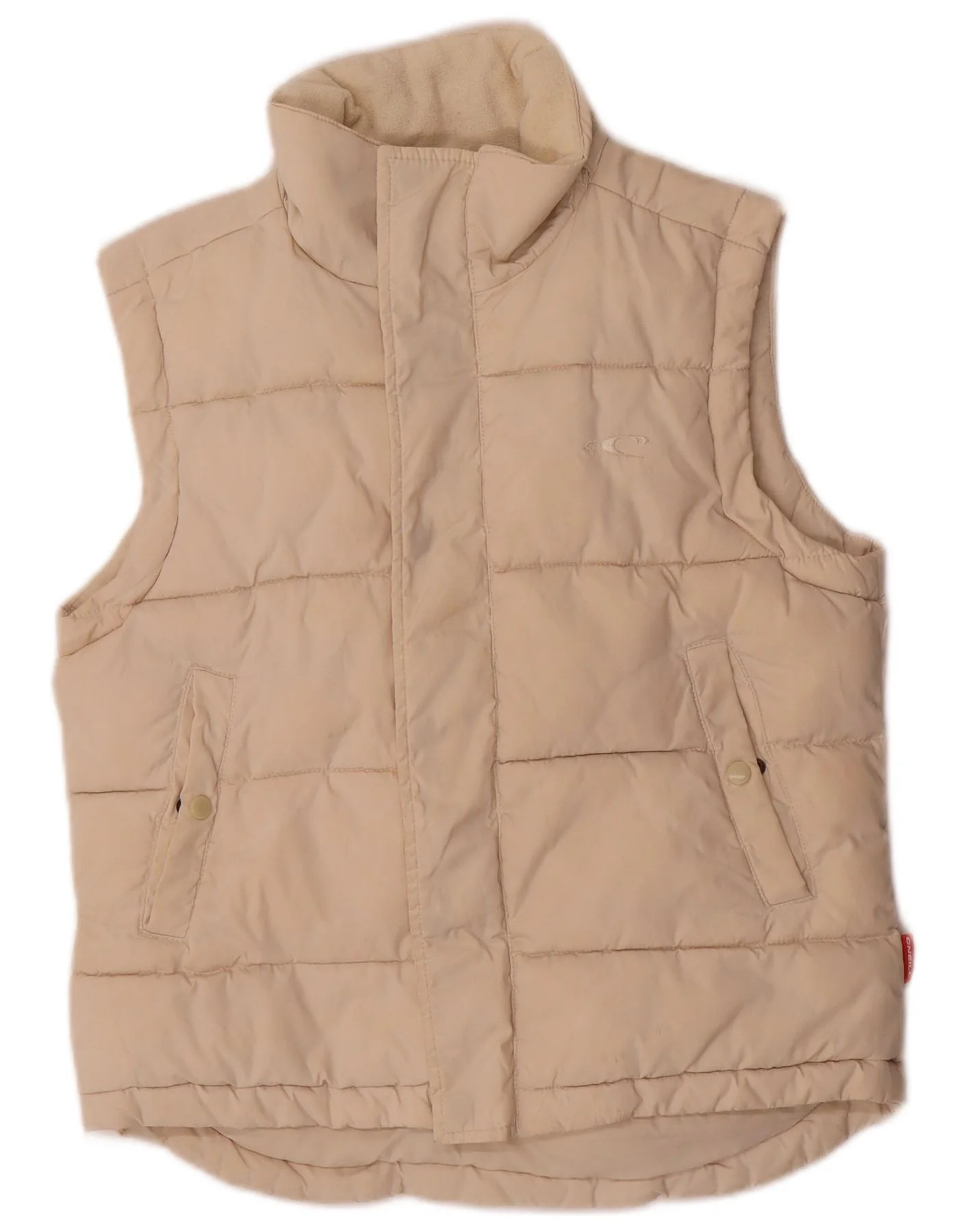O'Neill Girls Padded Gilet 15-16 Years Beige Nylon