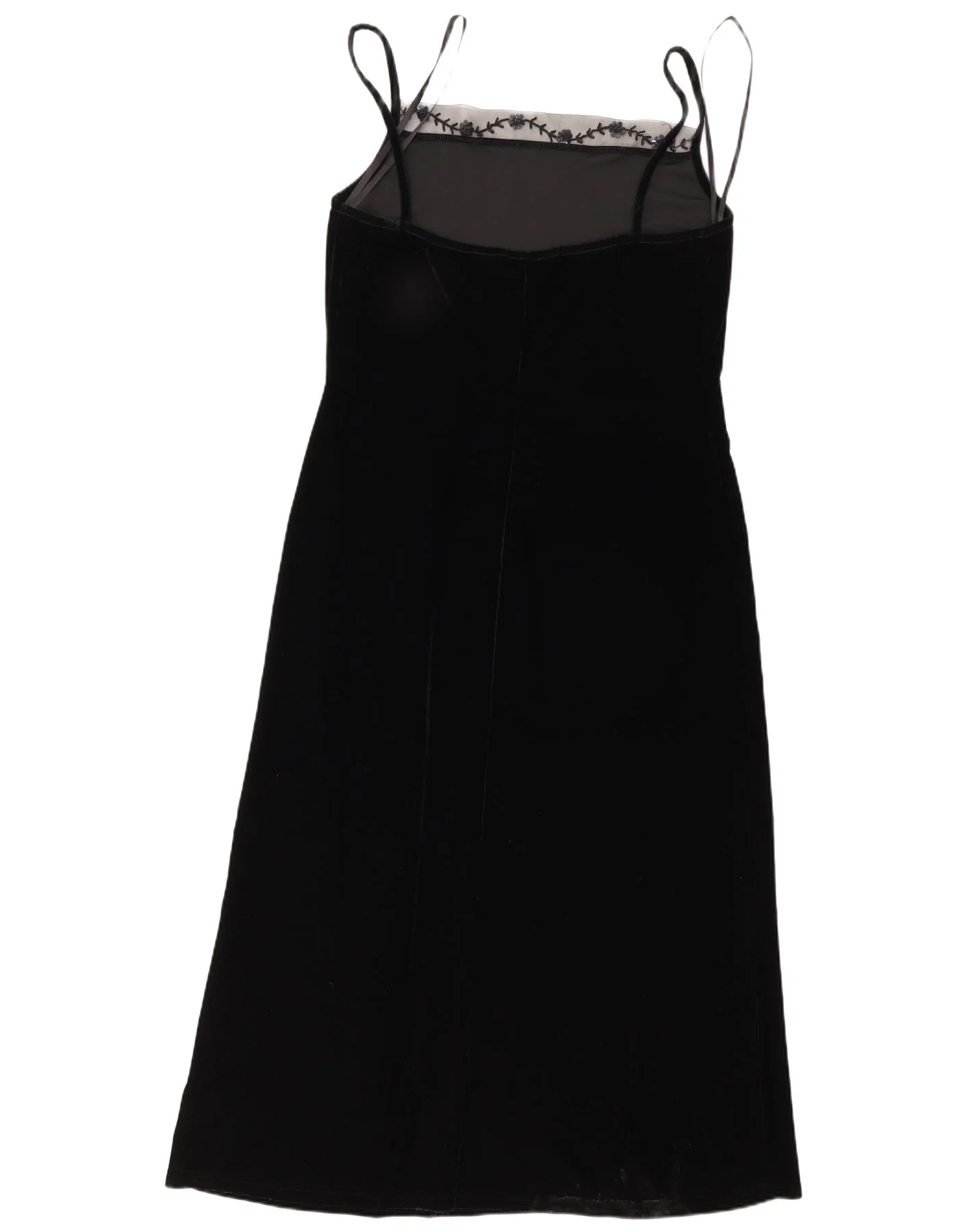 Opera By Richards Womens Sleeveless Maxi Dress UK 16 Large Black Polyester - Image 2
