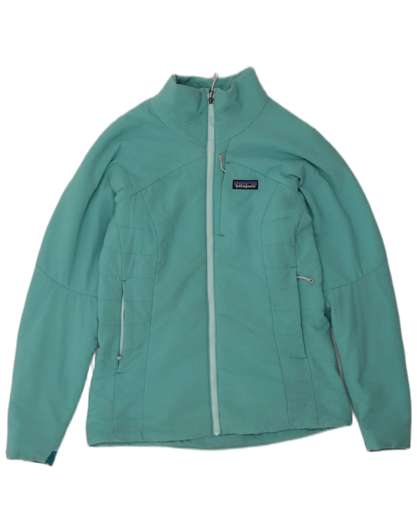 Patagonia Womens Windbreaker Jacket UK 14 Medium Green Nylon