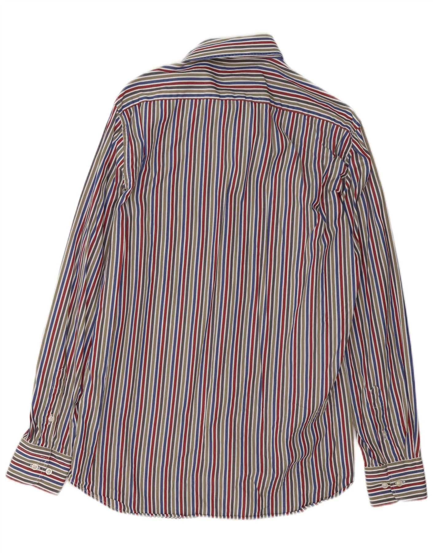 Paul & Shark Mens Shirt Size 40 Medium Multicoloured Striped Cotton - Image 2
