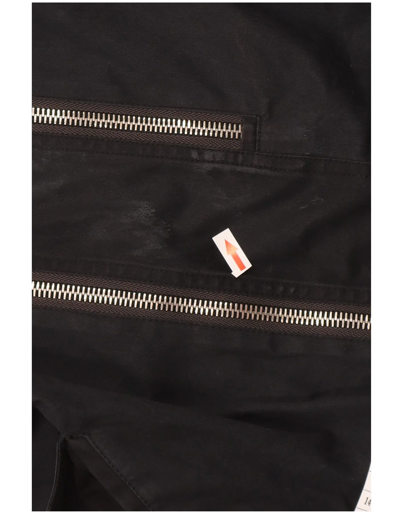 Paul Smith Mens Hooded Raincoat UK 38 Medium Black - Image 3