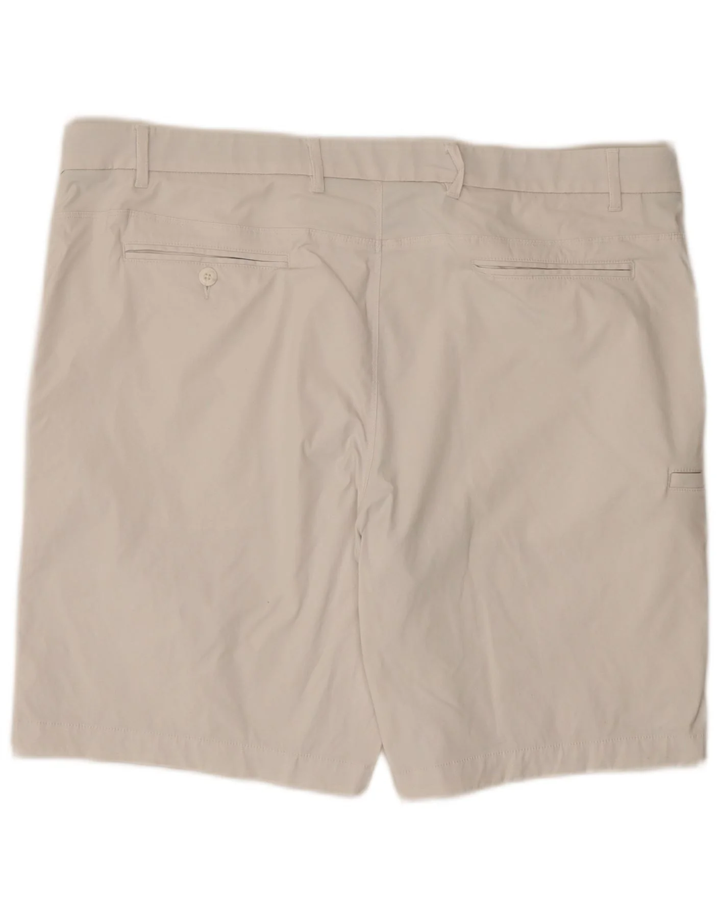 Penguin Mens Regular Chino Shorts W40 XL Beige Nylon - Image 2
