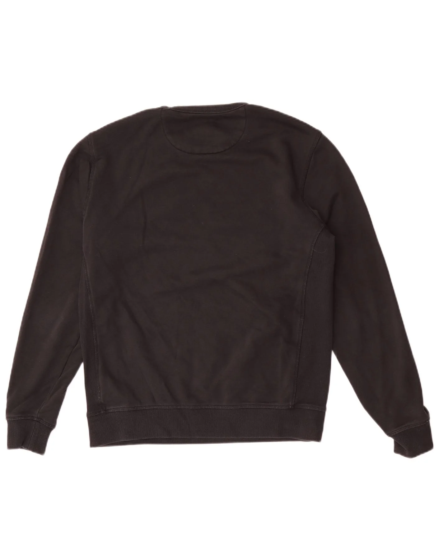 Penguin Mens Sweatshirt Jumper Small Black Cotton - Image 2