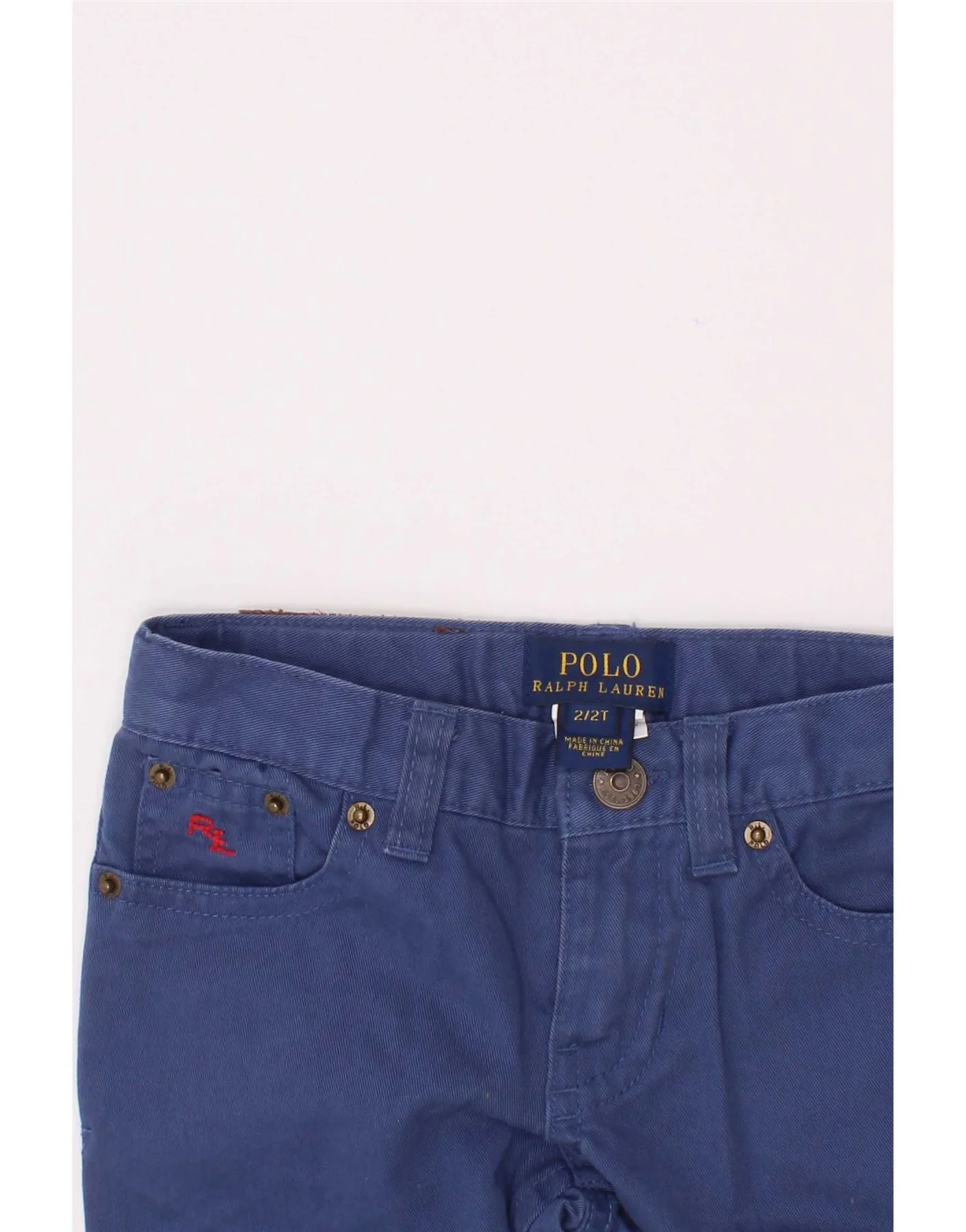 Polo Ralph Lauren Baby Boys Casual Trousers 18-24 Months W20 L14 Blue - Image 5
