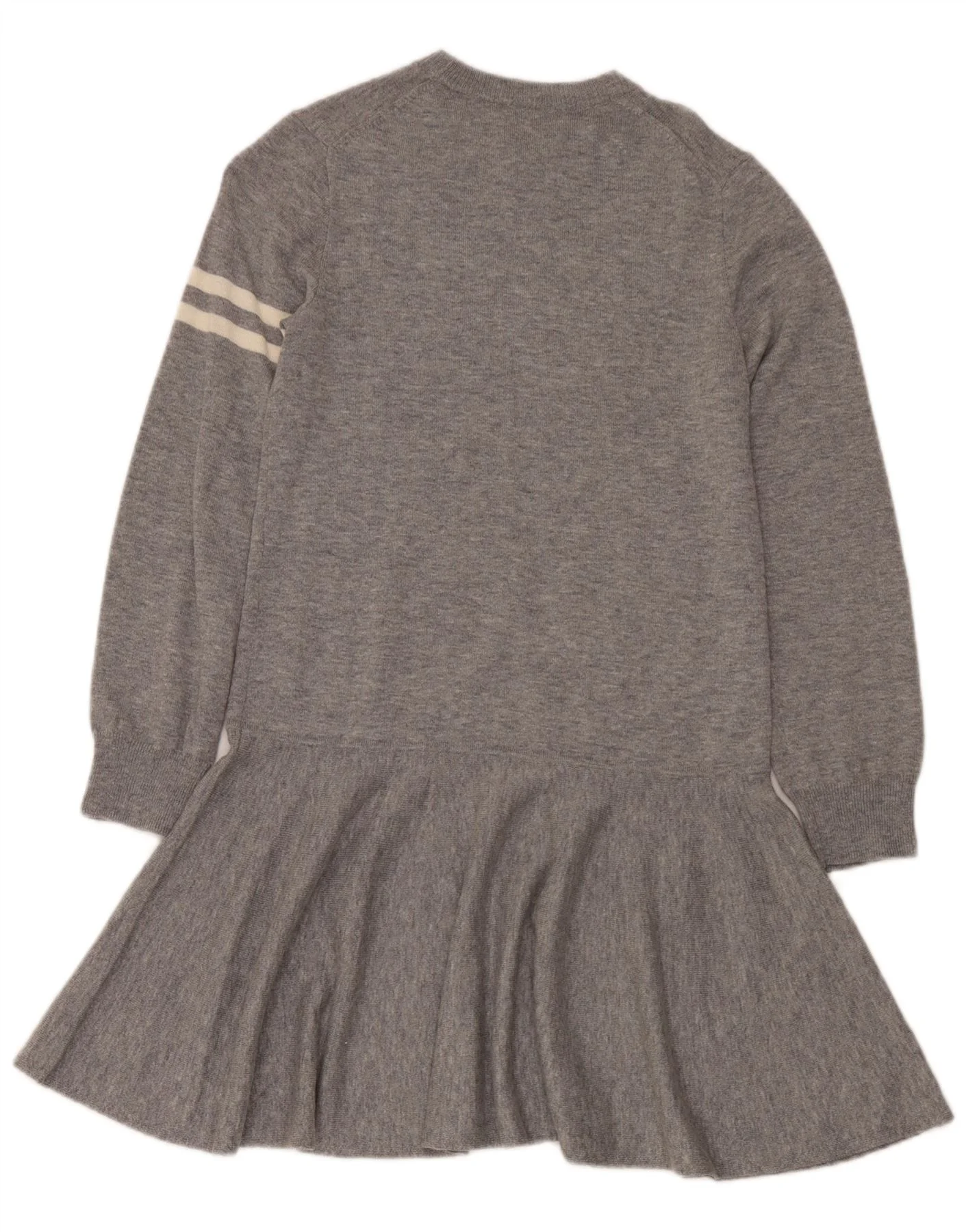 Polo Ralph Lauren Girls Graphic Jumper Dress 15-16 Years XL Grey - Image 2