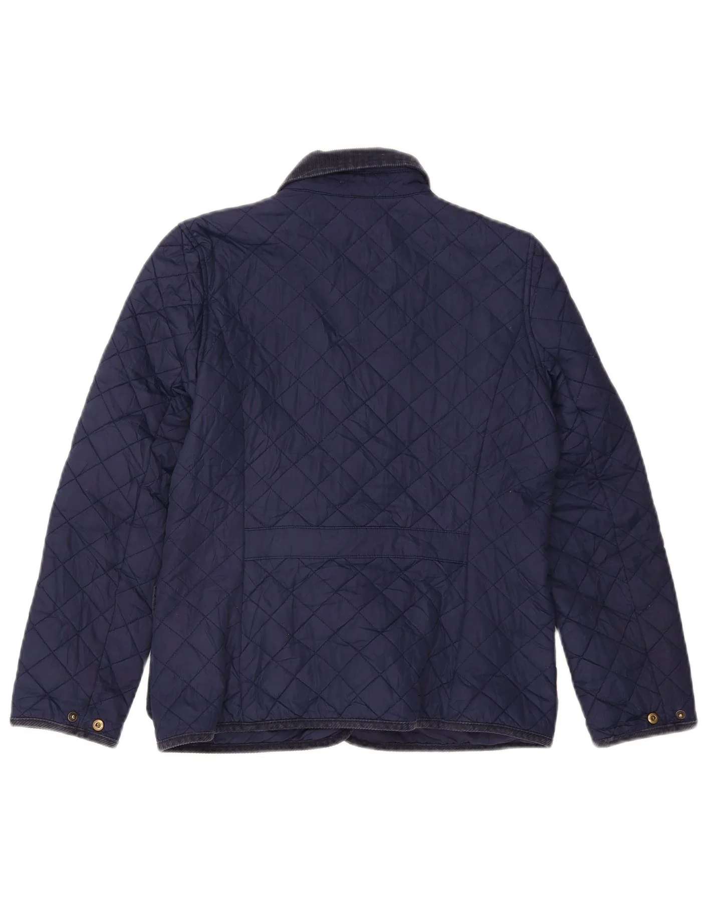 Polo Ralph Lauren Girls Quilted Jacket 15-16 Years XL Navy Blue Polyester - Image 2