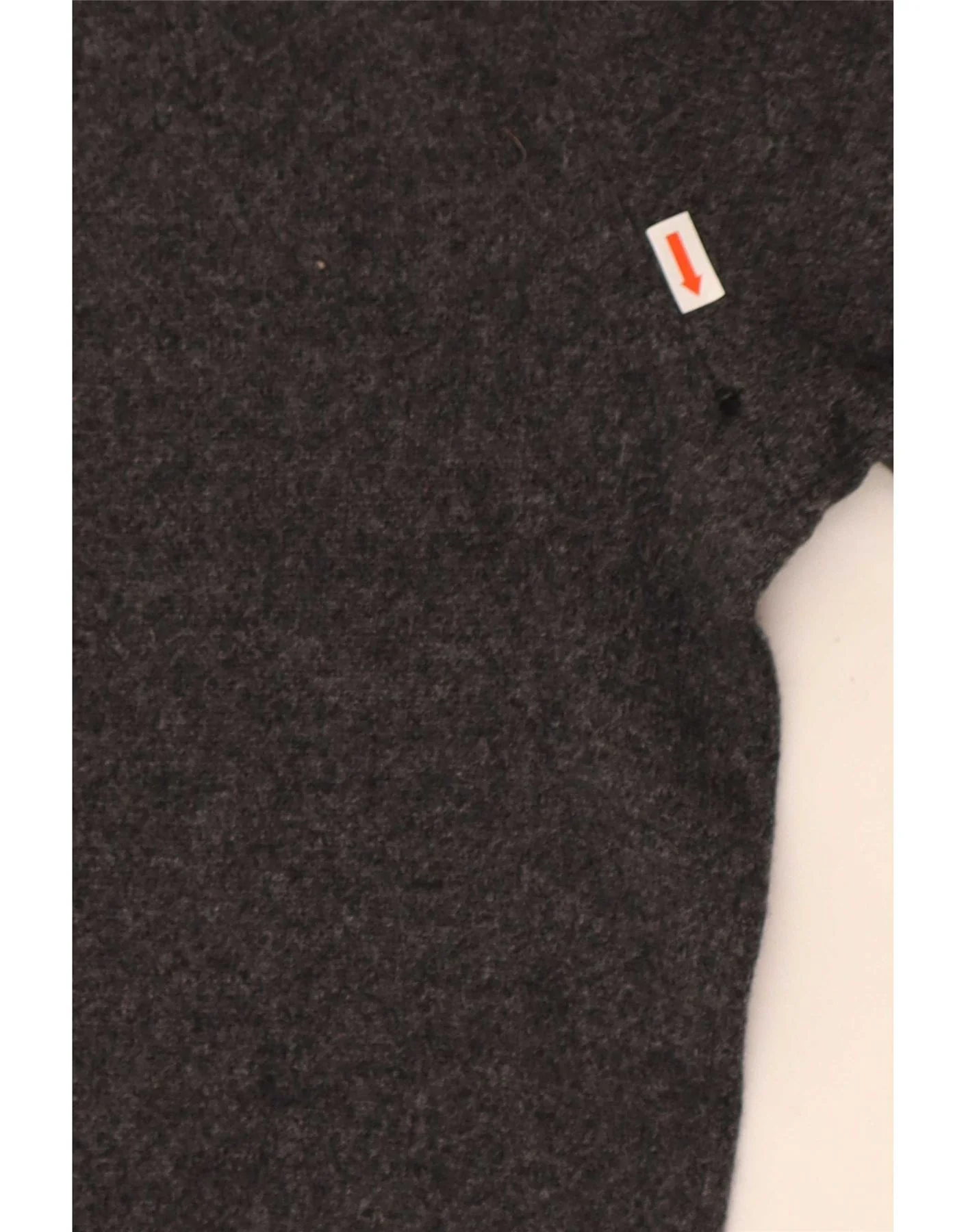 Polo Ralph Lauren Mens Crew Neck Jumper Sweater Medium Grey Wool - Image 3