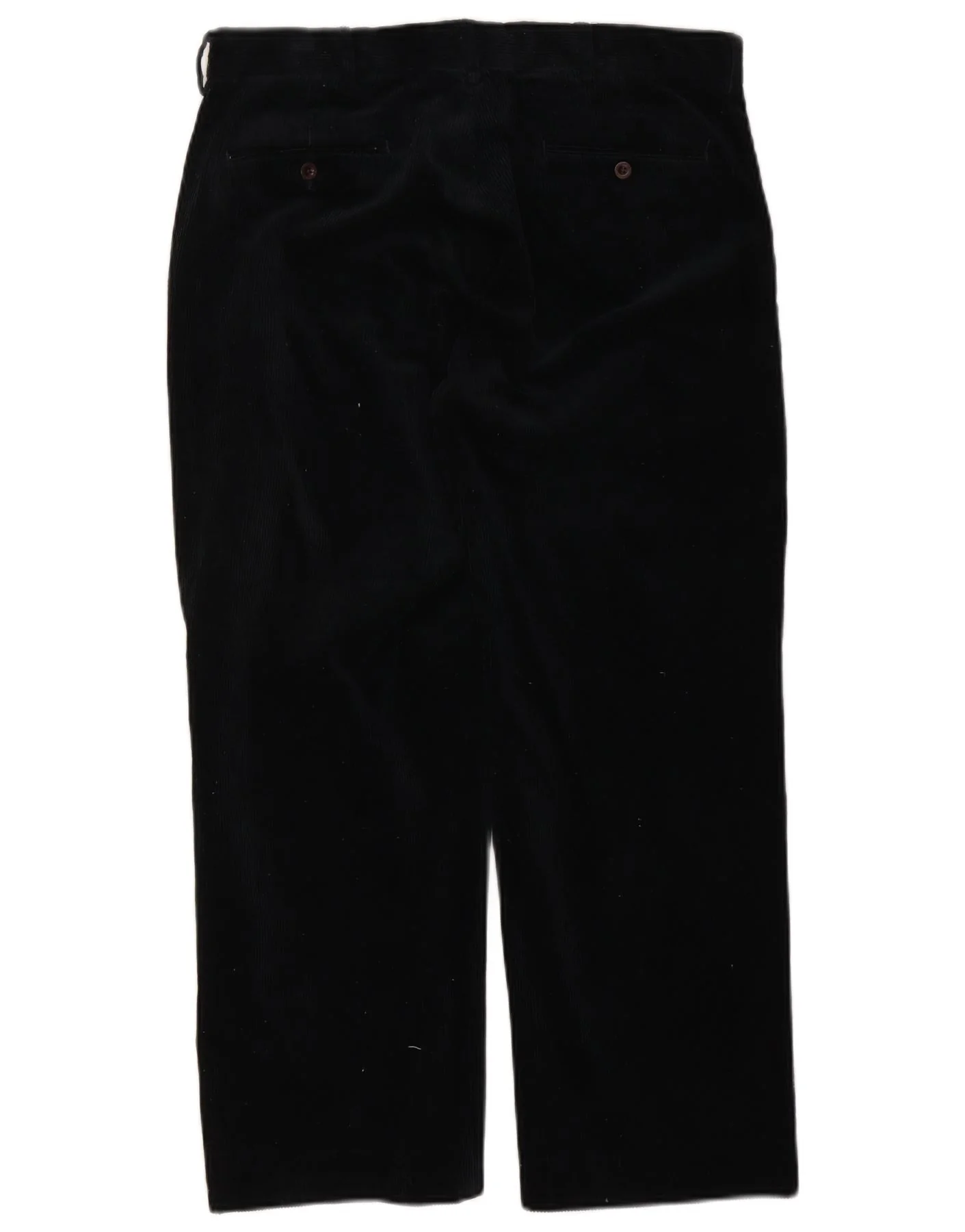 Polo Ralph Lauren Mens Straight Corduroy Trousers W36 L26 Navy Blue Cotton - Image 2