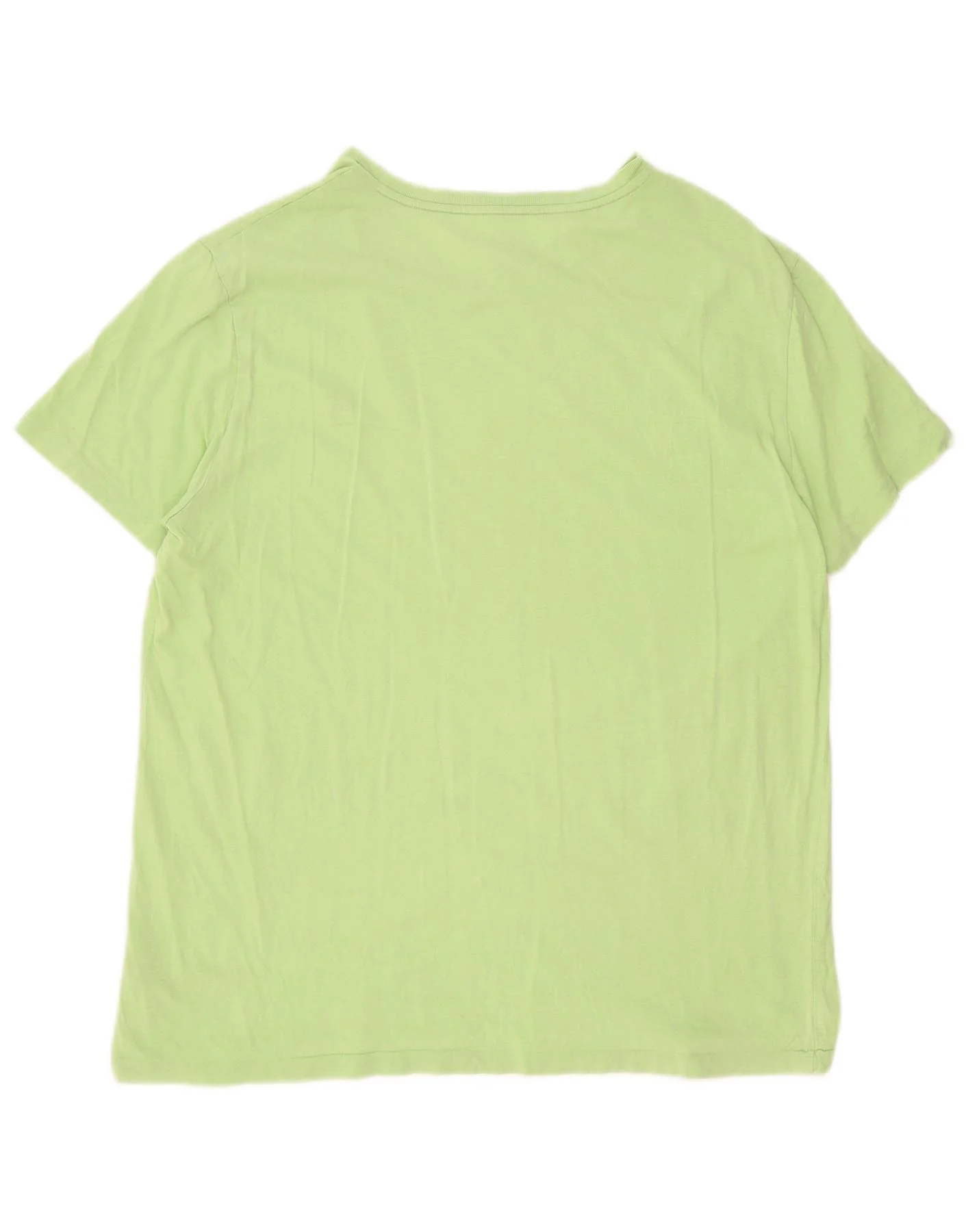 Polo Ralph Lauren Mens T-Shirt Top Medium Green Cotton - Image 2
