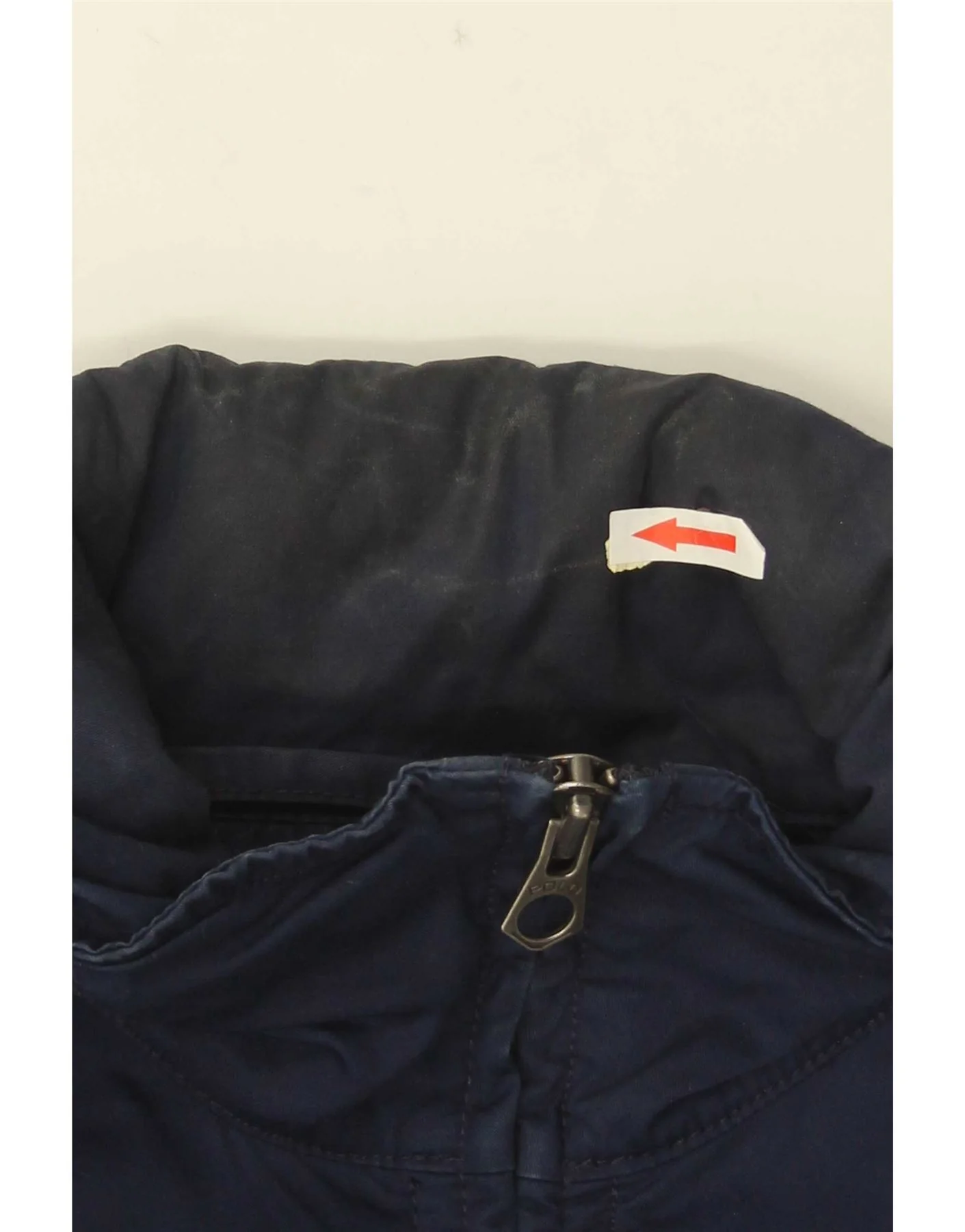 Polo Ralph Lauren Mens Tracksuit Top Jacket 2XL Navy Blue Colourblock - Image 3