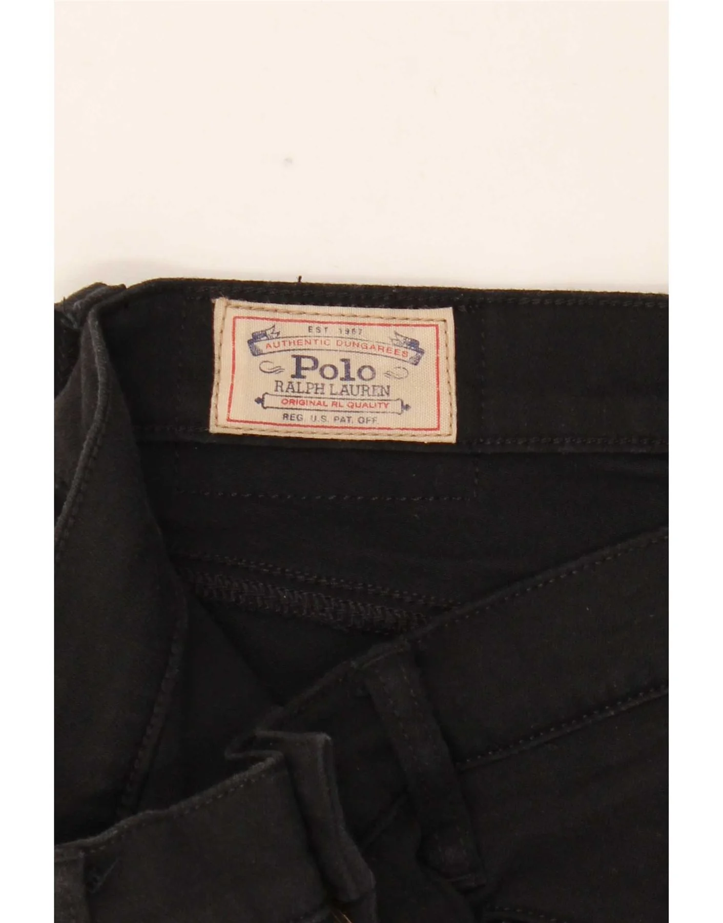 Polo Ralph Lauren Womens Skinny Jeans W29 L26 Black Cotton - Image 6