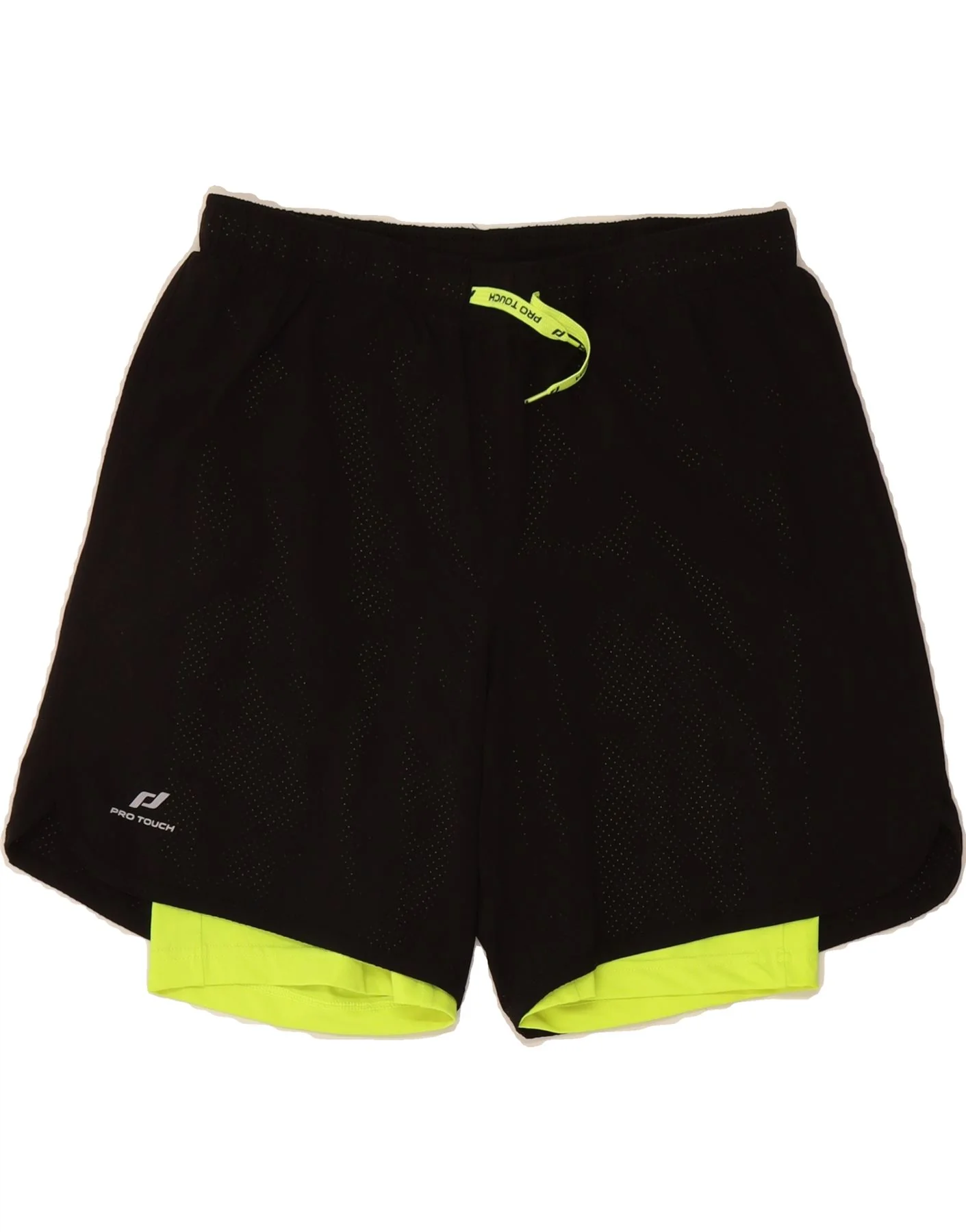 PRO TOUCH Mens Sport Shorts Medium  Black