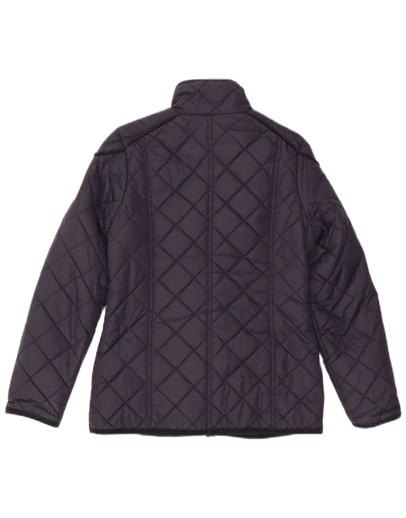 Puffa Womens Quilted Jacket UK 6 XS Navy Blue Polyamide - Image 2