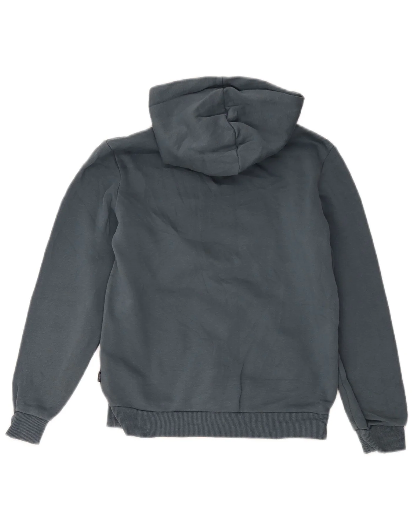 Puma Boys Graphic Hoodie Jumper 11-12 Years Grey Cotton - Image 2