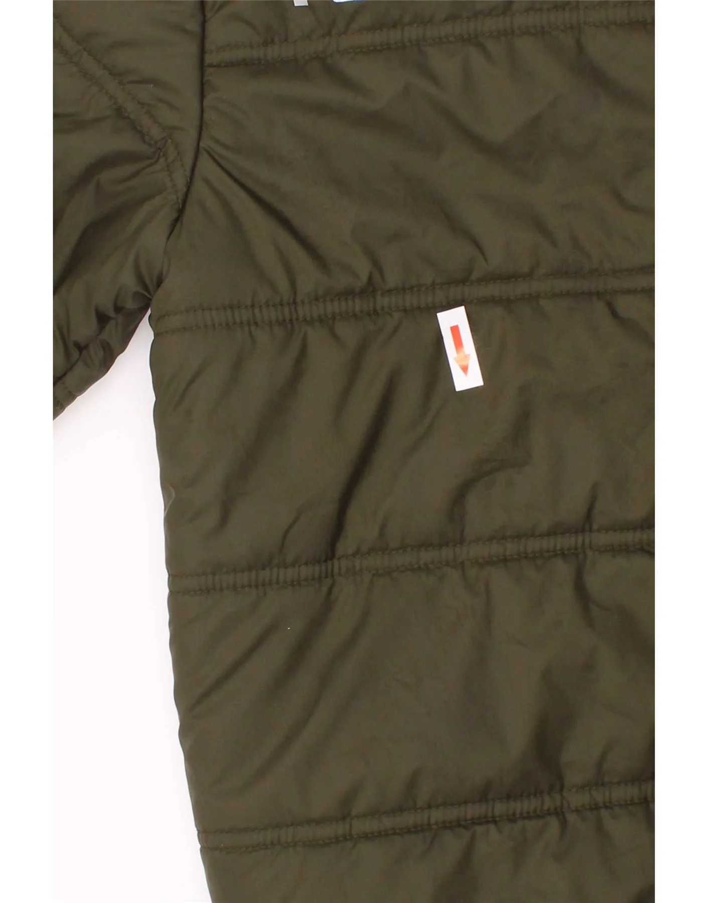 Puma Boys Graphic Padded Jacket 5-6 Years Khaki Polyester - Image 3