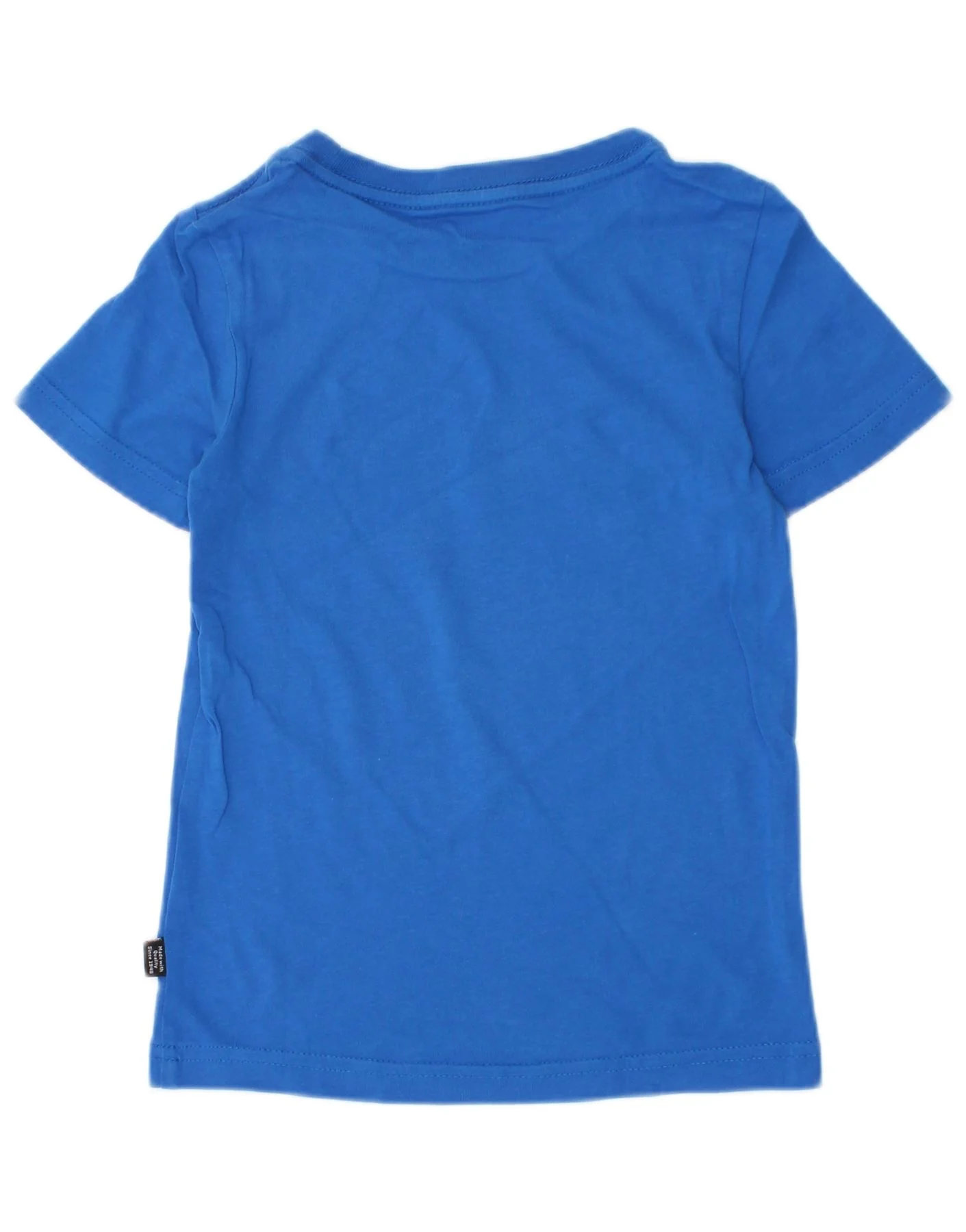 Puma Boys Graphic T-Shirt Top 3-4 Years Blue - Image 2